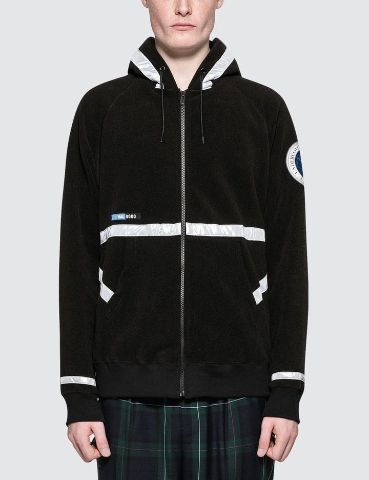 Undercover Undercover - Polar Fleece Space Odyssey Astronaut Zip Hoodie Size US M / EU 48-50 / 2 - 23 Thumbnail