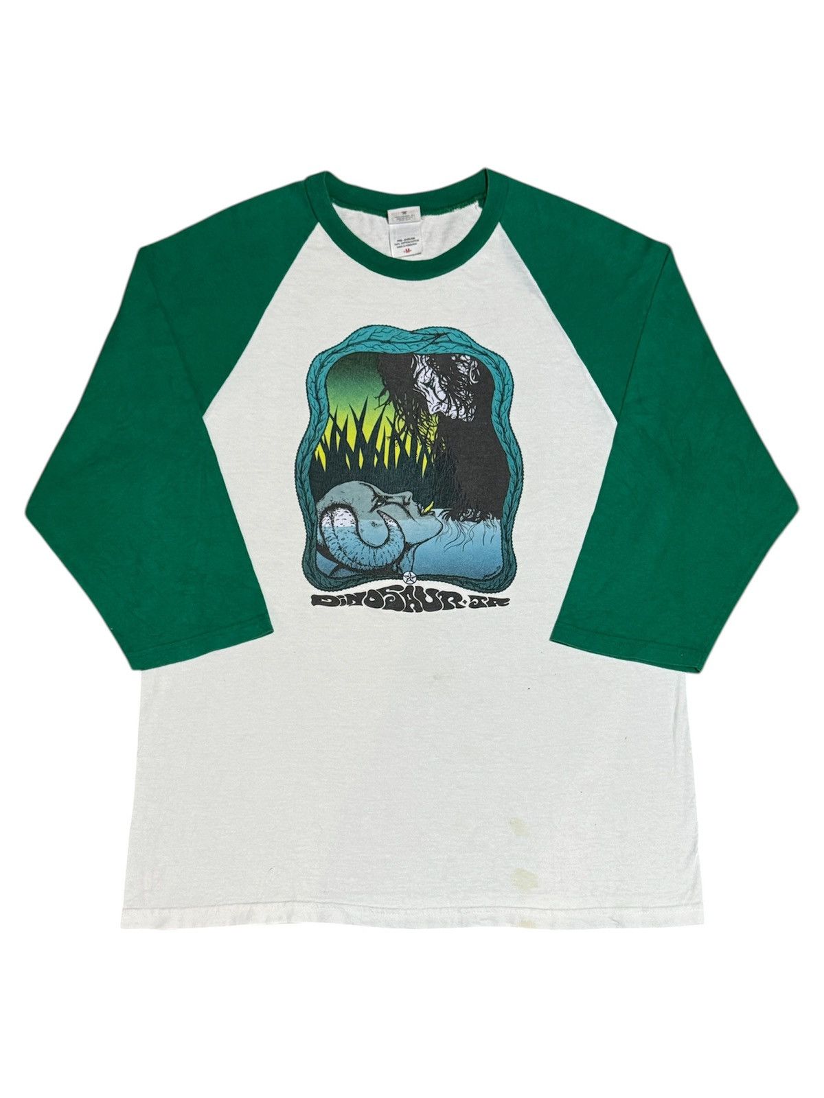 Band Tees Vintage 07’ Dinosaur Jr. art by Jermaine Rogers Raglan Size US M / EU 48-50 / 2 - 1 Thumbnail