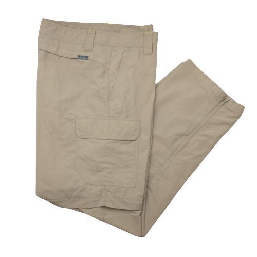 Eddie Bauer Eddie Bauer Mens 33x32 Tan Nylon Cargo Hiking Pants Grailed