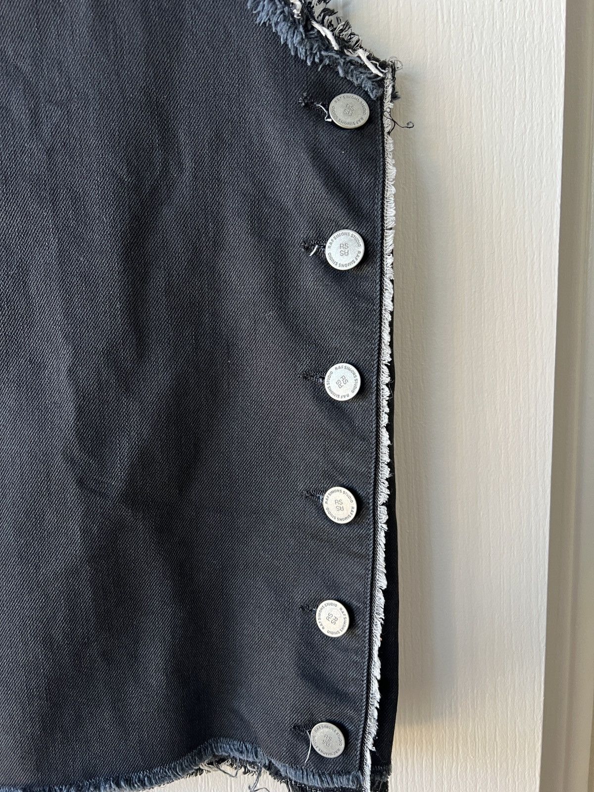 Raf Simons Raf Simons SS2023 Black Doubled Denim Tank Top Size US M / EU 48-50 / 2 - 5 Thumbnail