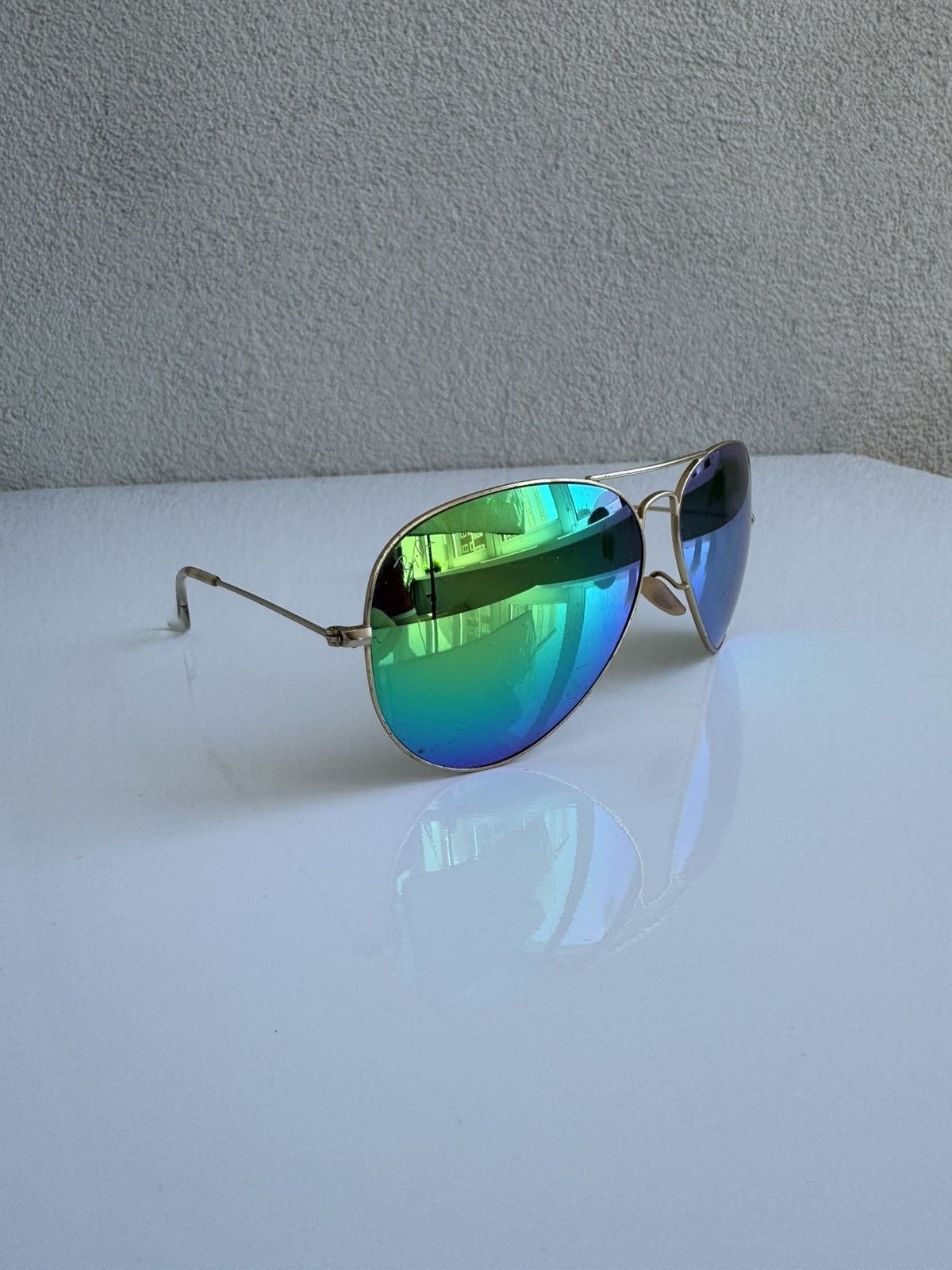 RayBan Ray Ban Aviator Sunglasses Vintage Size ONE SIZE - 1 Thumbnail