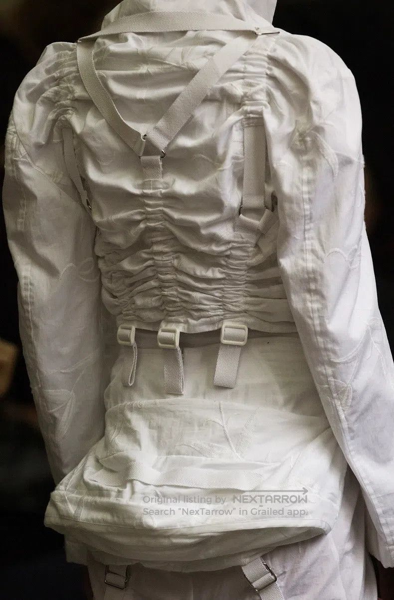 Junya Watanabe Junya Watanabe size M Parachute floral embroidered dress Size 22" - 6 Thumbnail