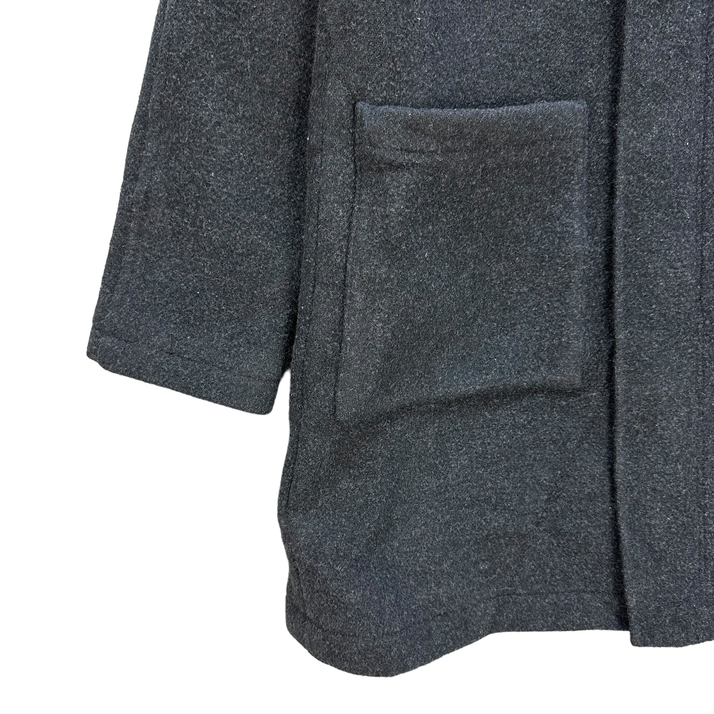 PPFM PPFM Wool Hooded Zipper Long Coat Jacket #A20-0472 Size US M / EU 48-50 / 2 - 4 Thumbnail