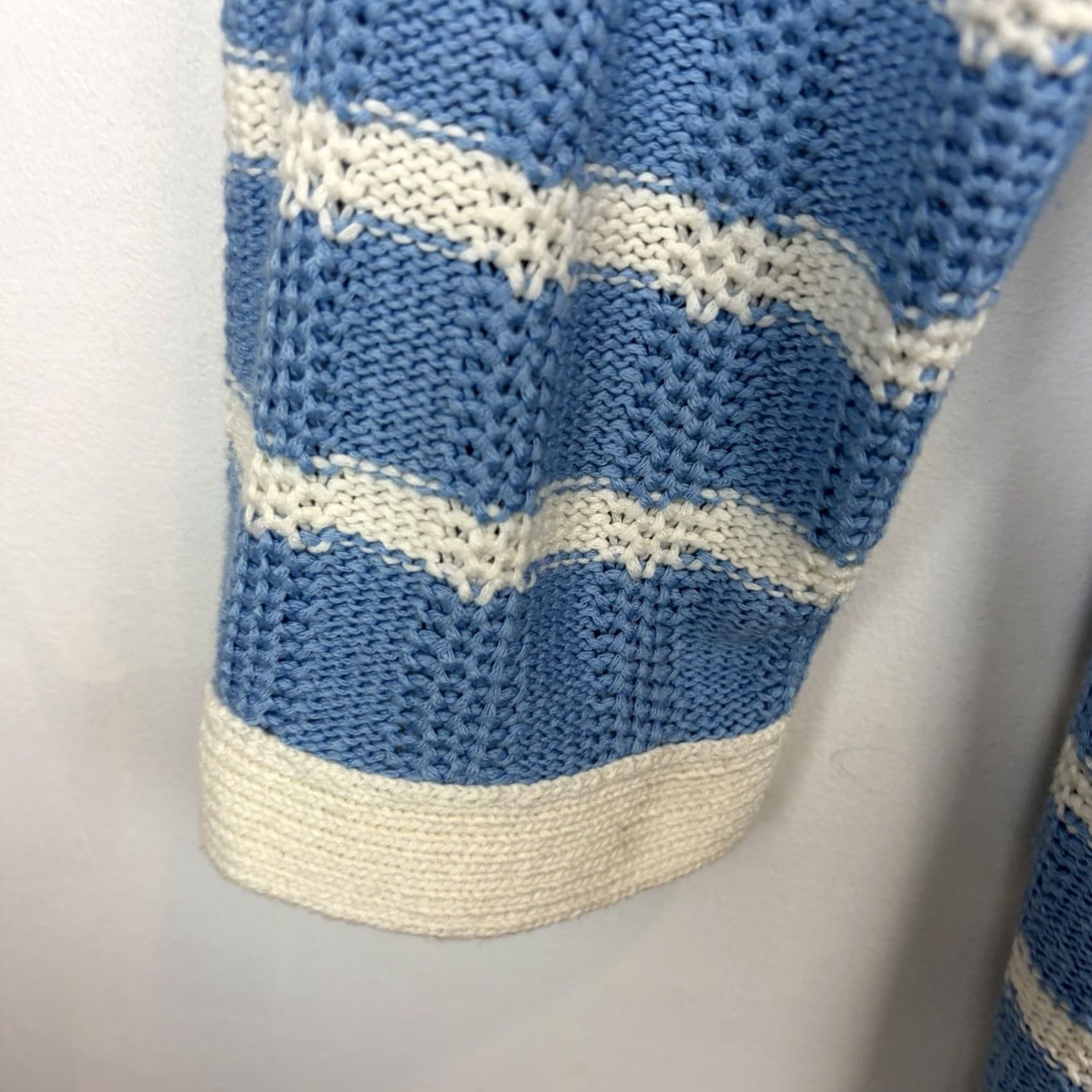 Jones New York Jones New York Sweater Womens 3X Blue Signature Stripe Knit Pullover Roll Neck Size XXL / US 16-18 / IT 52-54 - 5 Thumbnail