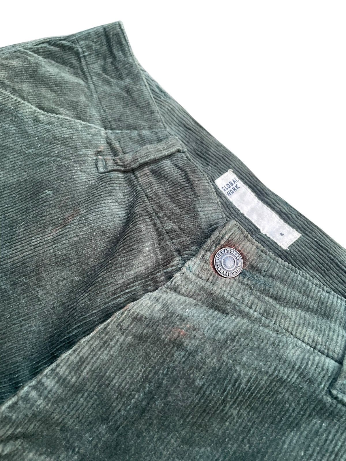 Global Work × Japanese Brand Global Work Coduroy Cargo Pant Size US 32 / EU 48 - 8 Thumbnail