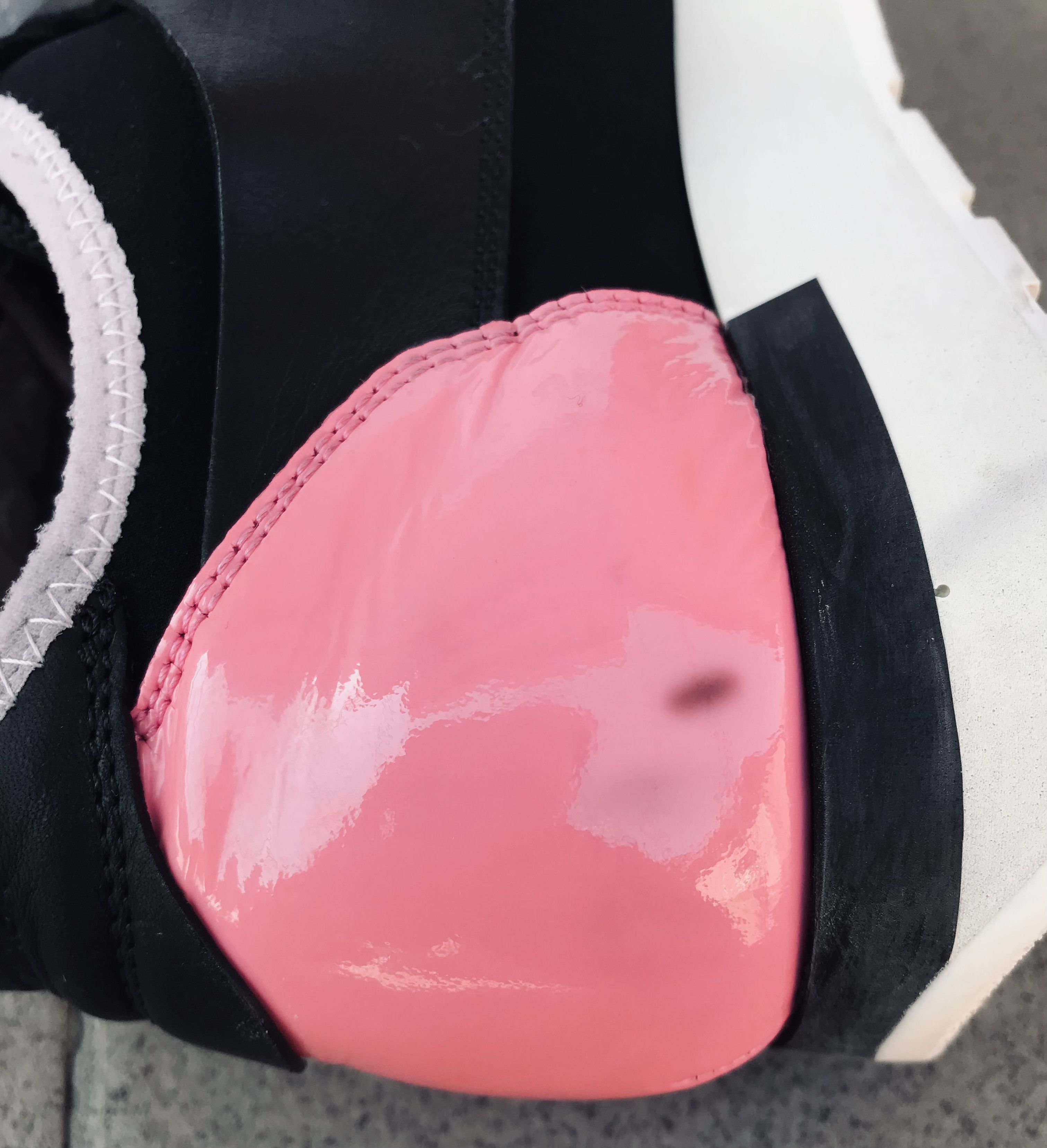 Balenciaga Balenciaga Black Pink Leather Mesh Race Runner Sneakers Size US 6 / IT 36 - 12 Thumbnail