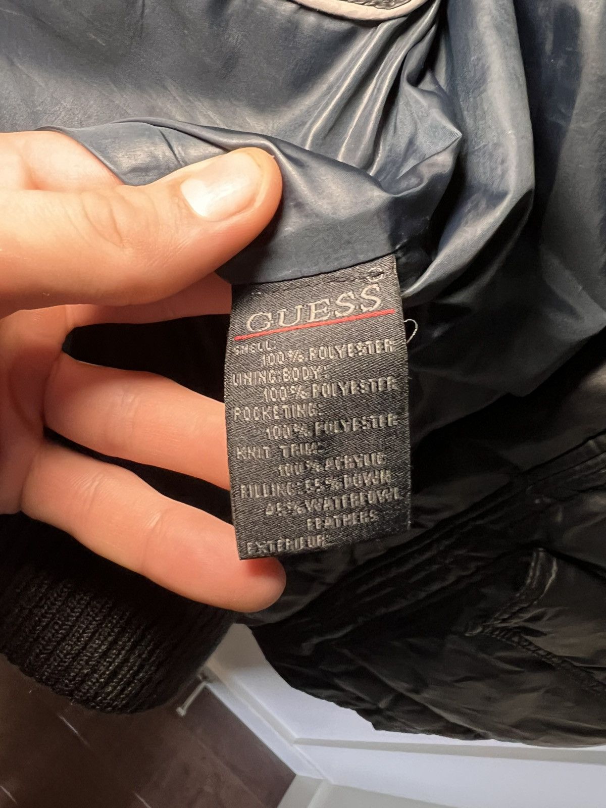Guess Vintage Guess waterfowl/down puffer vest with hidden hood Size US M / EU 48-50 / 2 - 21 Thumbnail