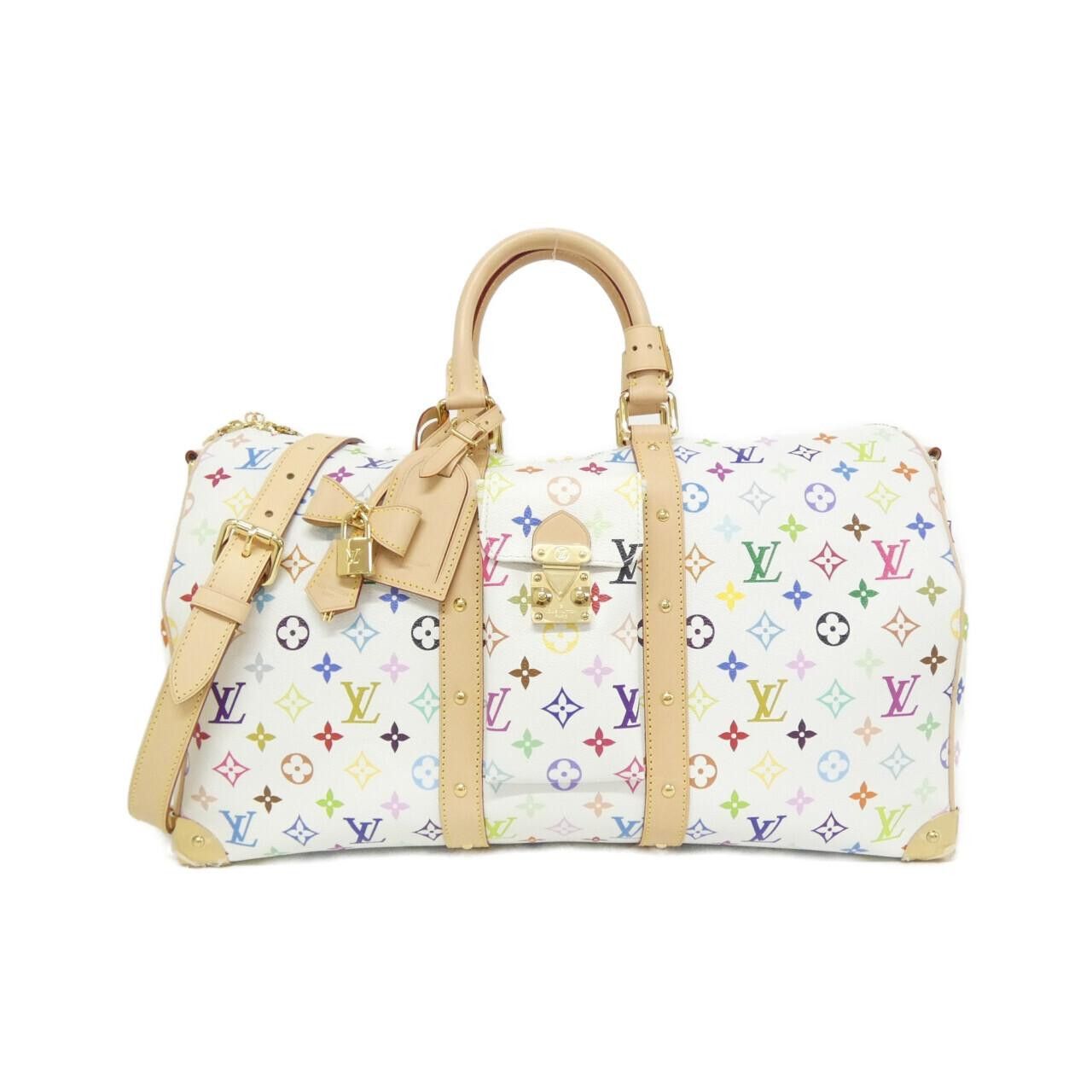 Louis Vuitton Louis Vuitton Louis Vuitton Keepall Bandouliere Monogram Multicolore Boston Bag Canvas Travel Bag M13742 DUTY FREE for USA Size ONE SIZE - 1 Thumbnail