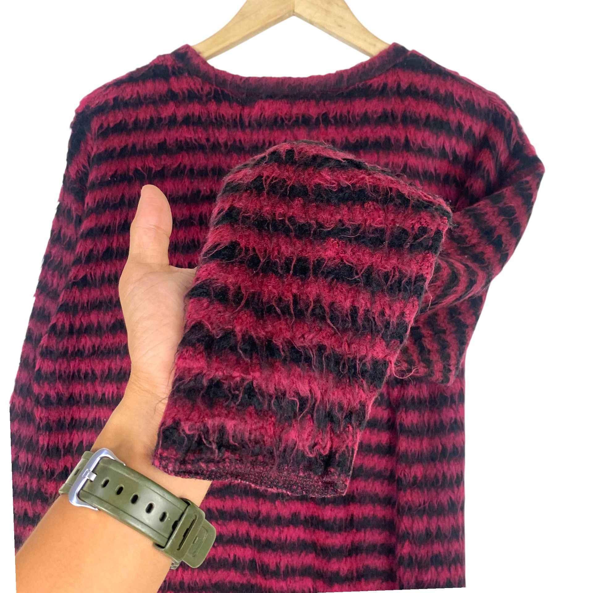 NO ID 💥 JAPAN NO ID MOHAIR AVANTEISM STYLE Size US M / EU 48-50 / 2 - 7 Thumbnail
