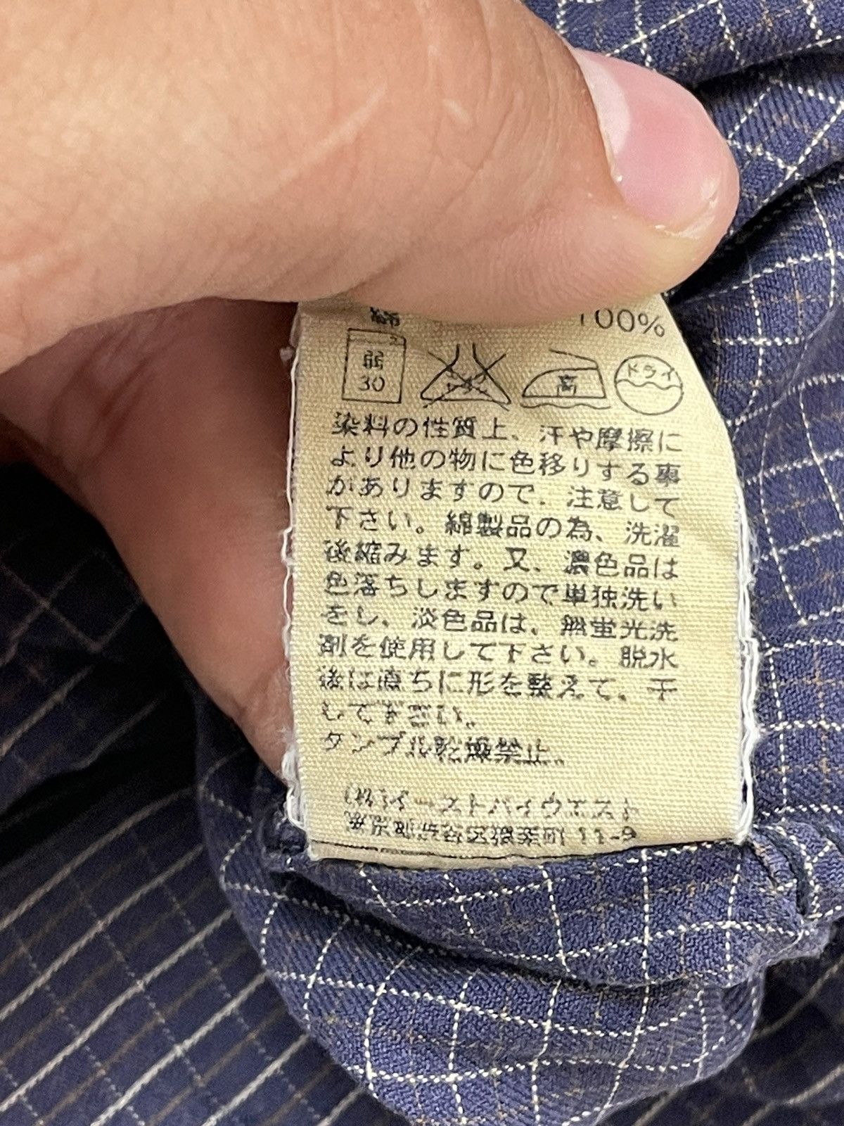 A.P.C. × Vintage A.P.C Vintage Shirt Japanese Style Luxury Brand Size US S / EU 44-46 / 1 - 10 Thumbnail