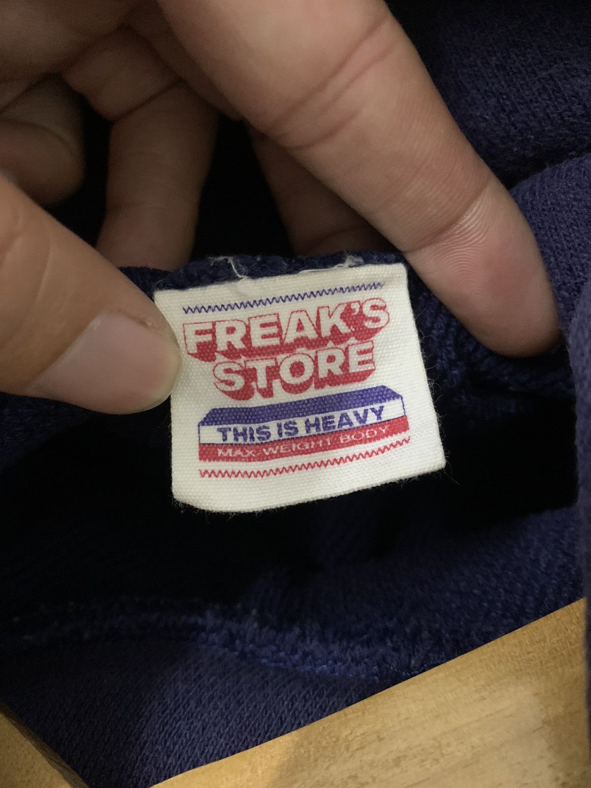 Japanese Brand Freak's Store Heavy Cotton Navy Parka Size ONE SIZE - 7 Thumbnail
