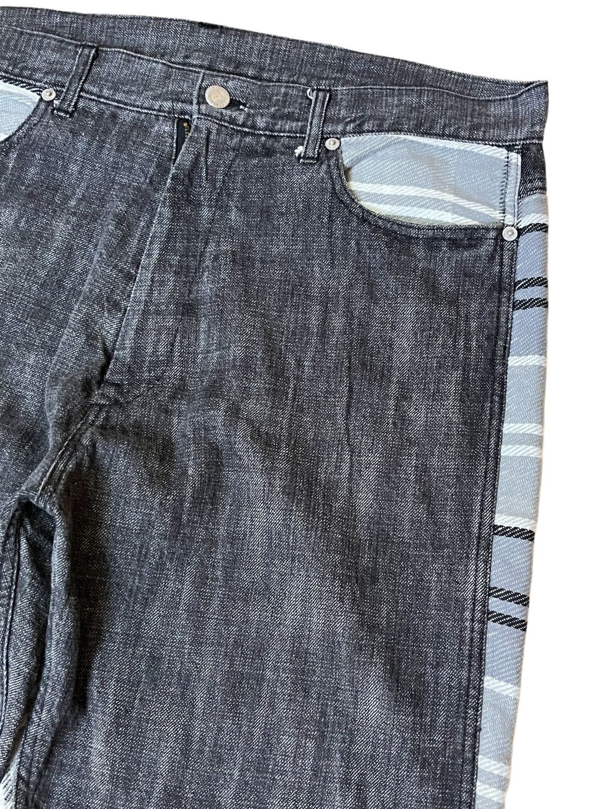 Garment Reproduction of Workers JAPANESE DENIM COMMUNITY GARMENT WORKS PATCHWORK JEANS Size US 36 / EU 52 - 4 Thumbnail