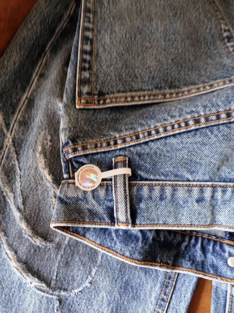 Alexander Wang Alexander Wang Distressed Logo Jeans- Size 25" / US 0 / IT 36 - 5 Thumbnail