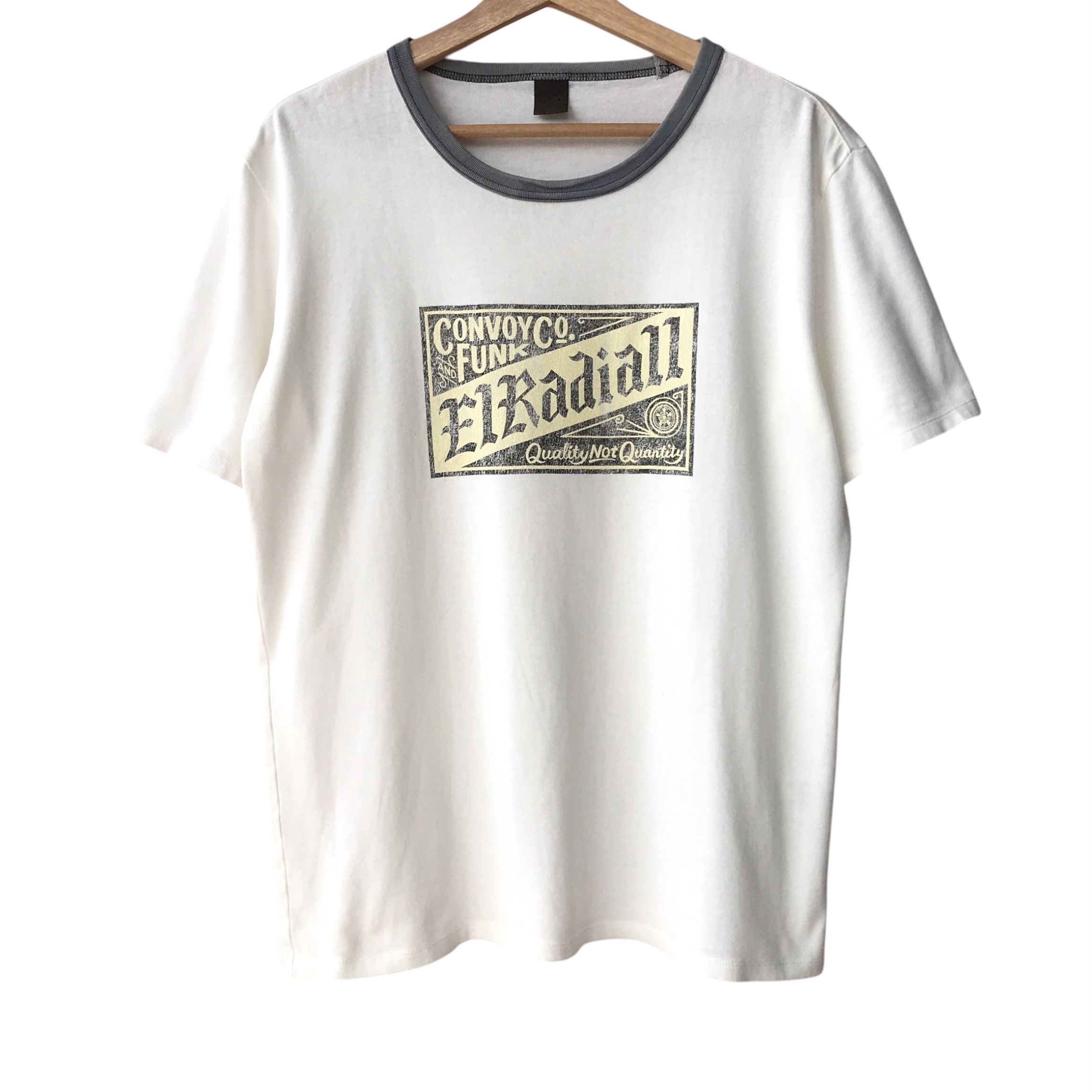 Japanese Brand Radiall Japan El Radiall Vintage Stamping Logo Tee Size US M / EU 48-50 / 2 - 1 Thumbnail
