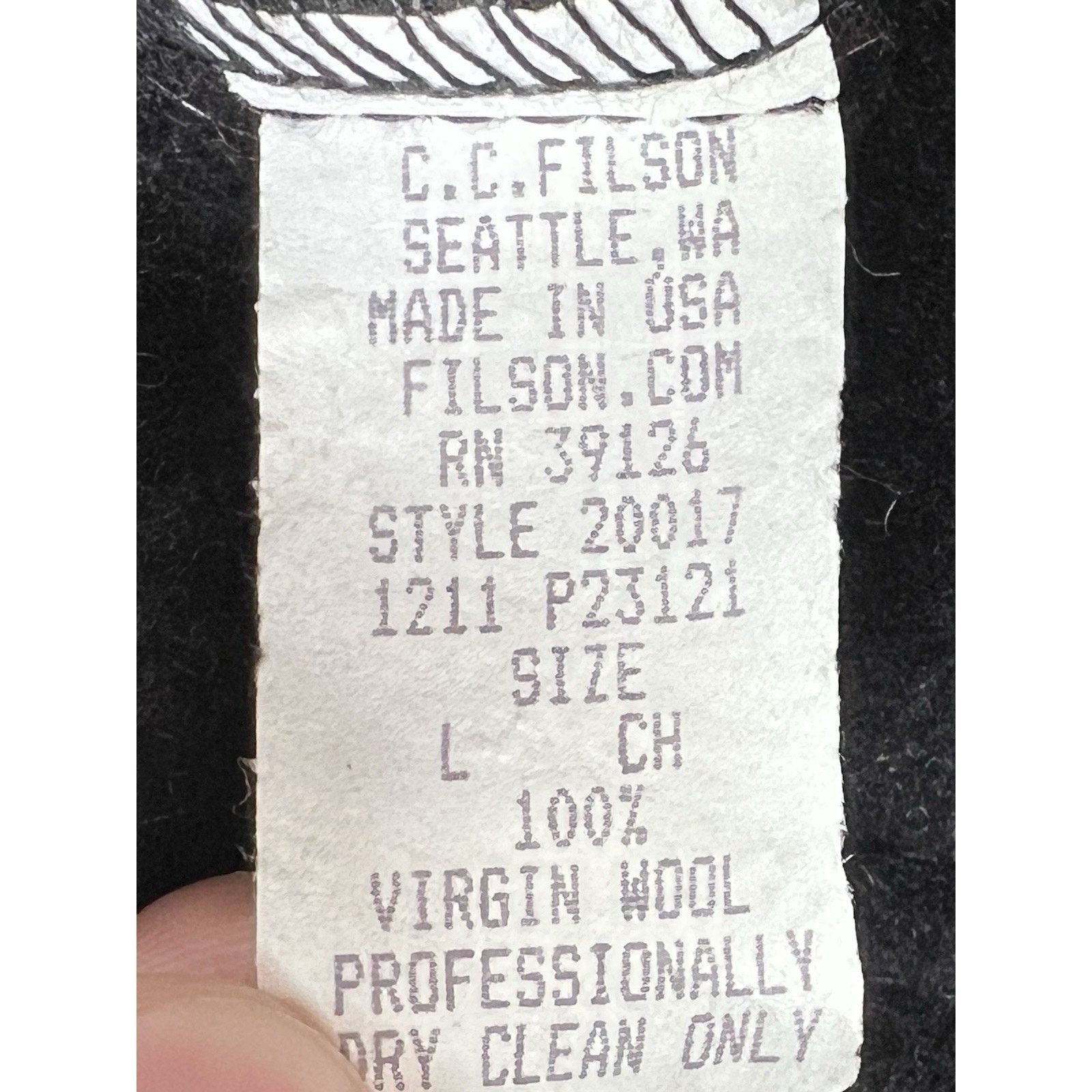 Filson Vintage C.C. Filson Virgin Wool Mackinaw Cruiser Jacket Size L / US 10 / IT 46 - 4 Thumbnail