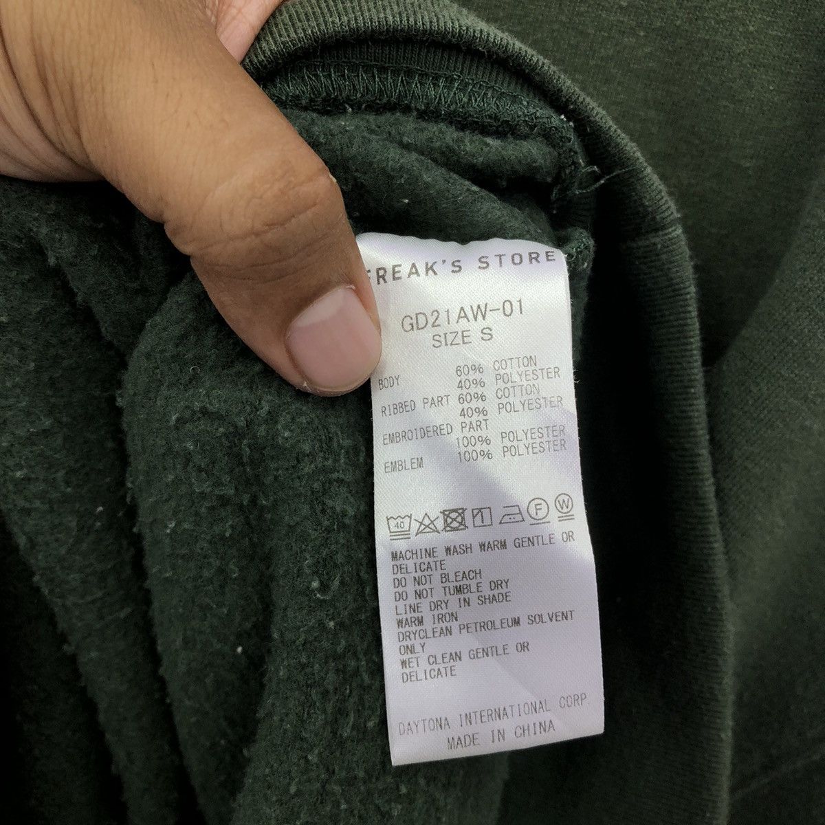 Japanese Brand Freak Store Patches Design Backhitt Sweatshirt Size US S / EU 44-46 / 1 - 15 Thumbnail