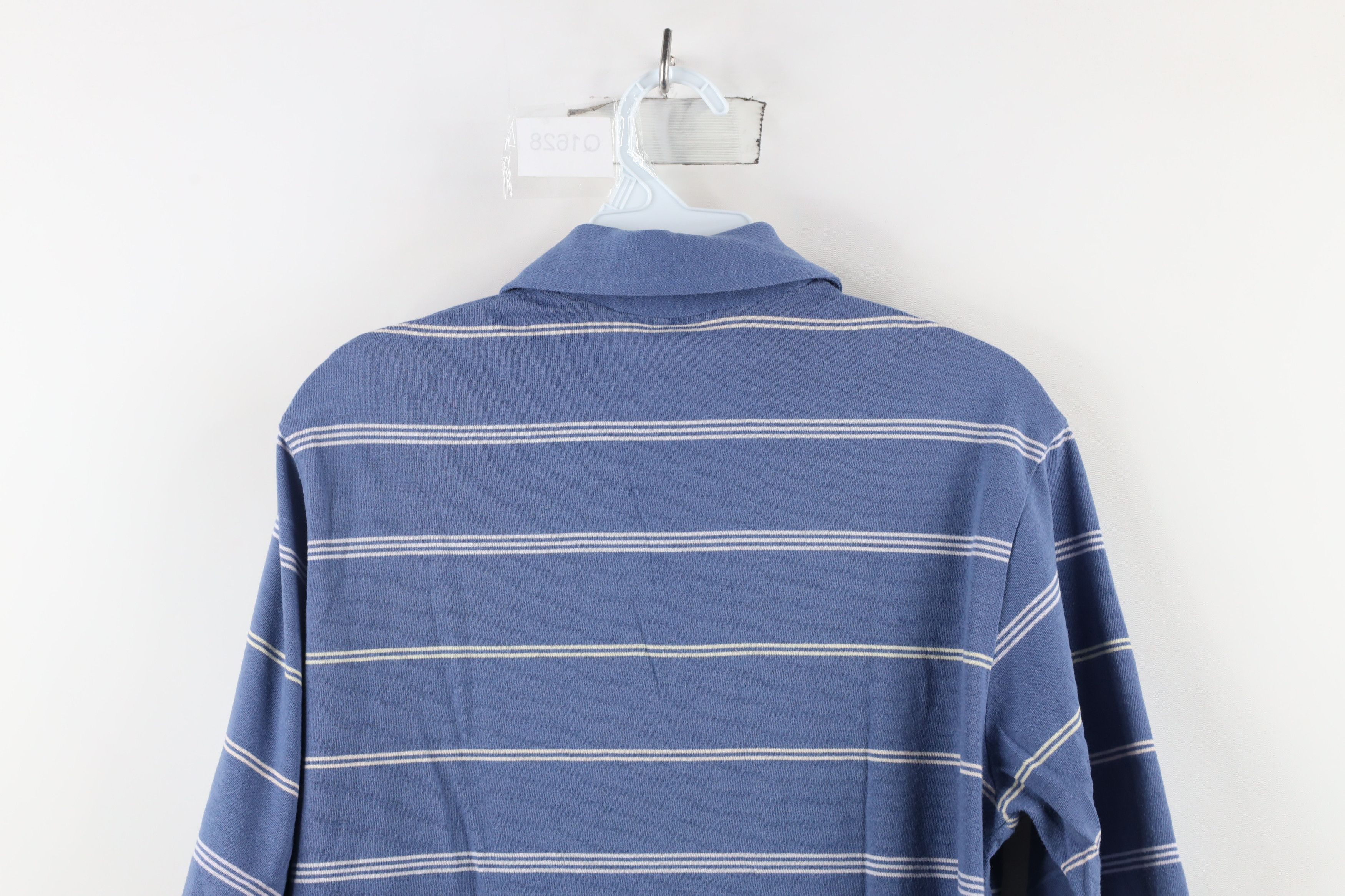 Vintage Vintage 70s 80s Streetwear Striped Knit Golf Polo Shirt Size US M / EU 48-50 / 2 - 10 Thumbnail
