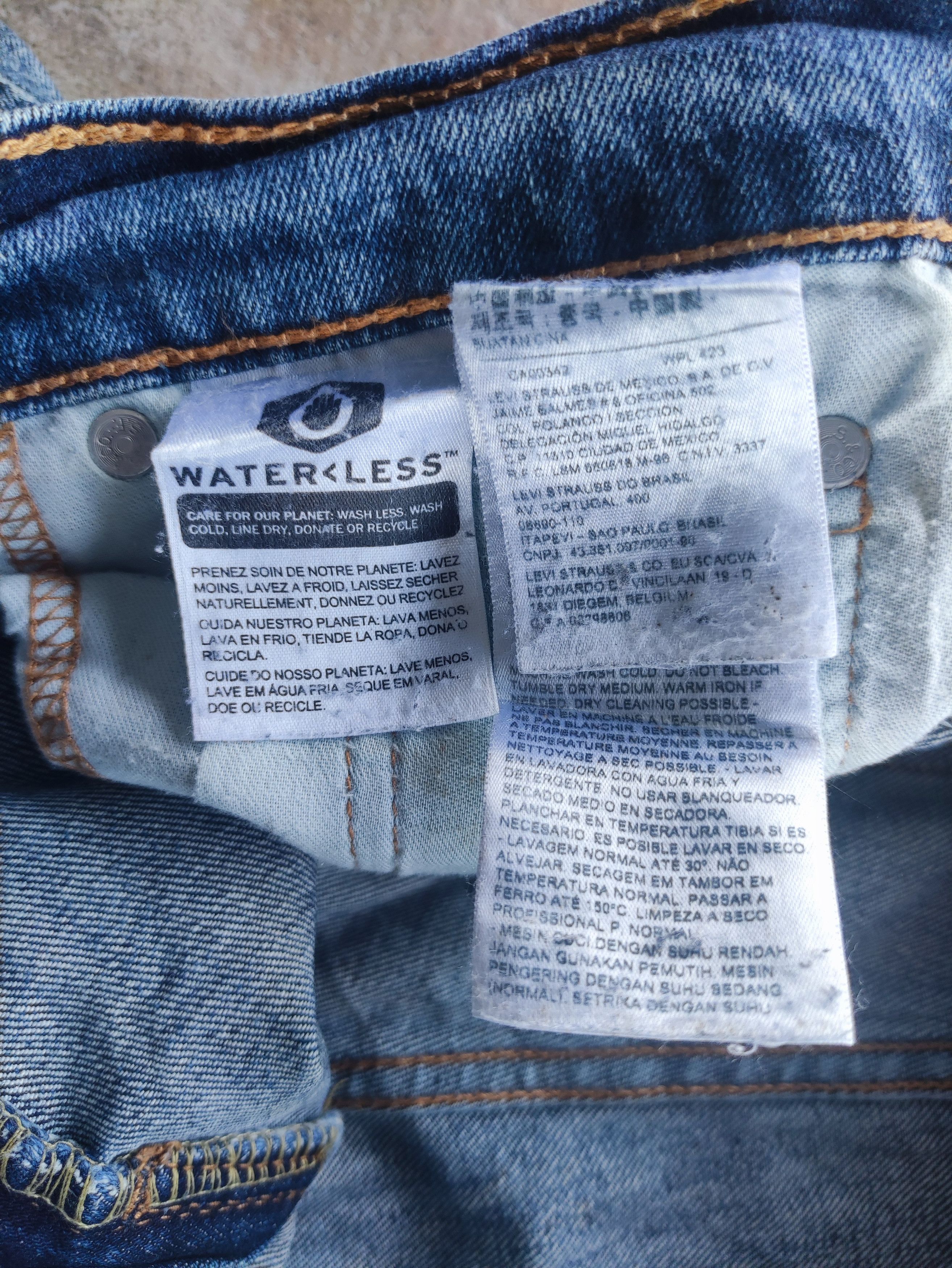 Levi's Vintage Levi's Brand Denim Distressed Faded Pants Size US 30 / EU 46 - 7 Thumbnail