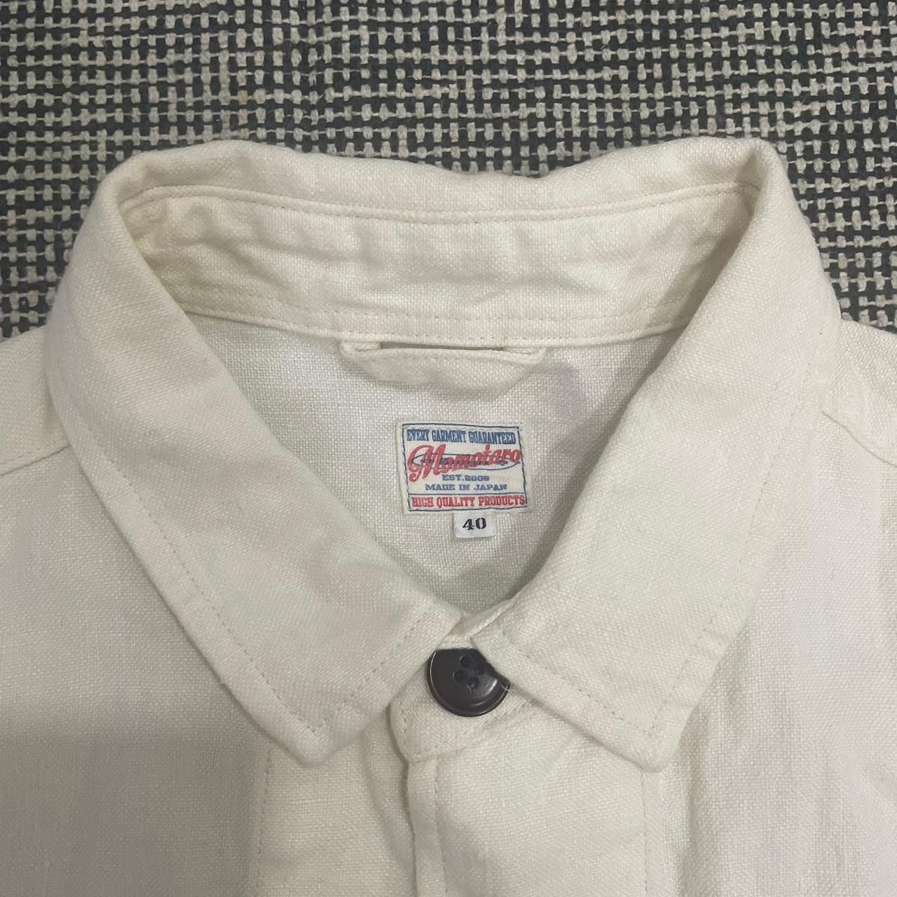 Momotaro Jeans Momotaro Linen Spring Coat Size US L / EU 52-54 / 3 - 2 Thumbnail