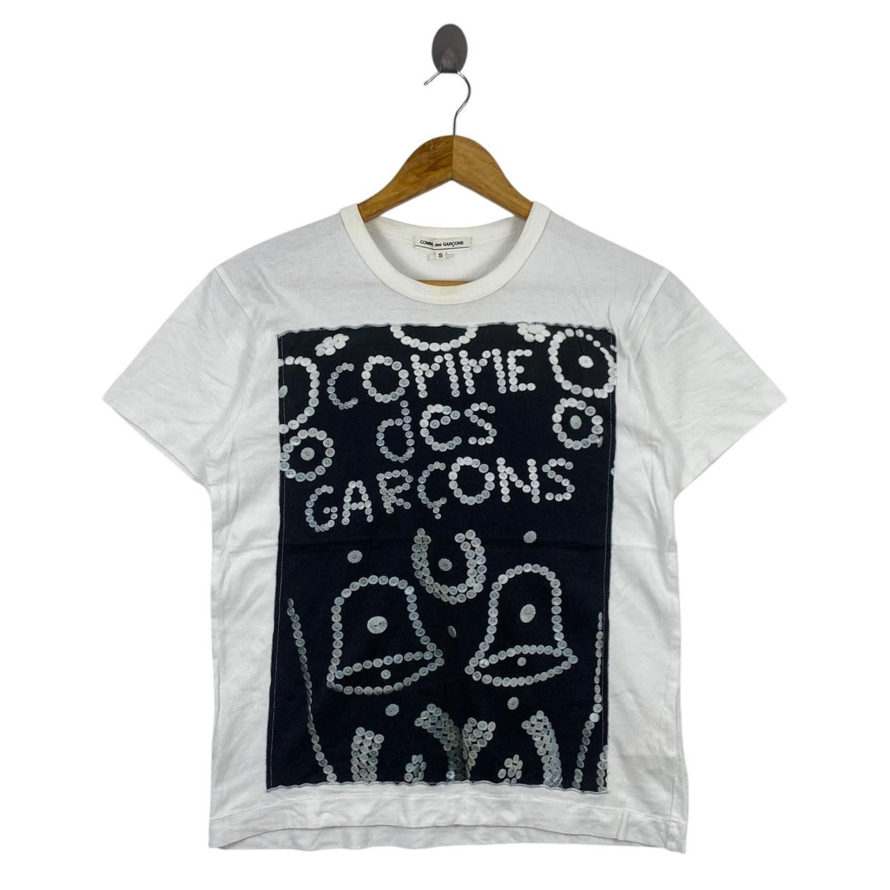 Comme des Garcons COMME DES GARCONS 2015 SS Collection Tee Shirt Top Sequinned Size S / US 4 / IT 40 - 1 Thumbnail