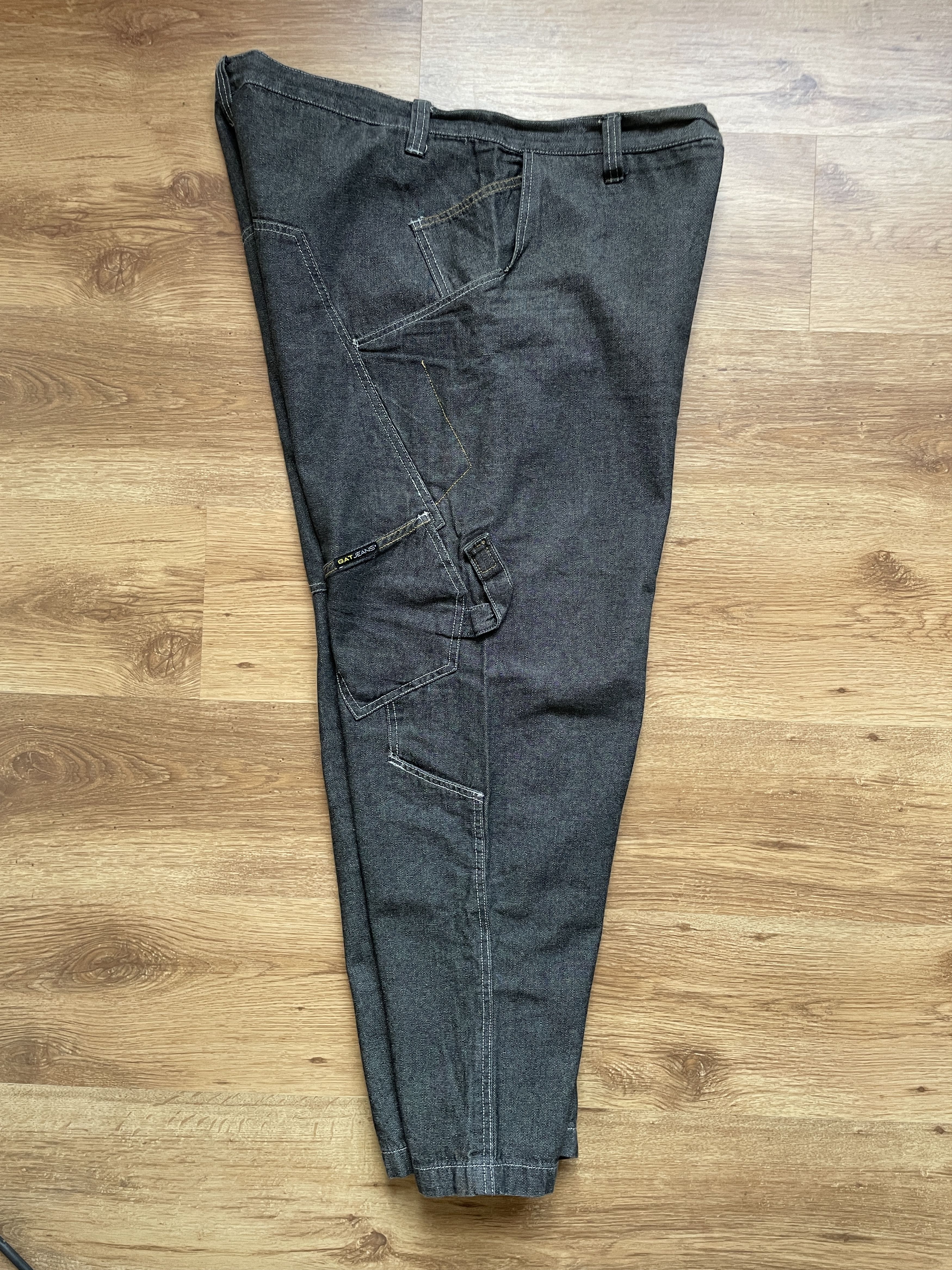 Other Gat Jeans Vintage 90's Made in USA Wide Leg Baggy Denim Size US 38 / EU 54 - 5 Thumbnail