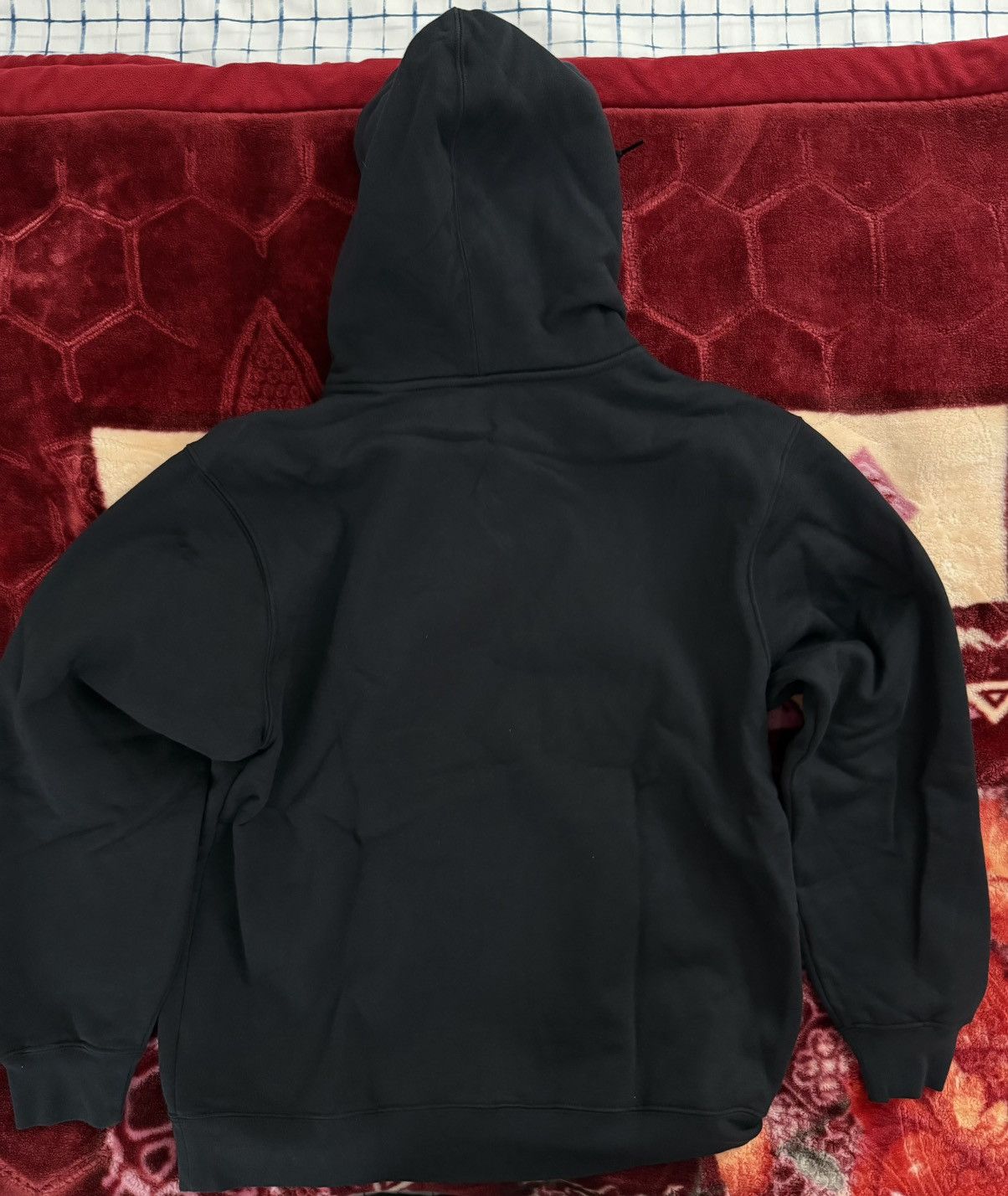 Nike × Supreme Supreme x Nike Half Zip Hooded Sweatshirt Black Size Medium Size US M / EU 48-50 / 2 - 9 Thumbnail