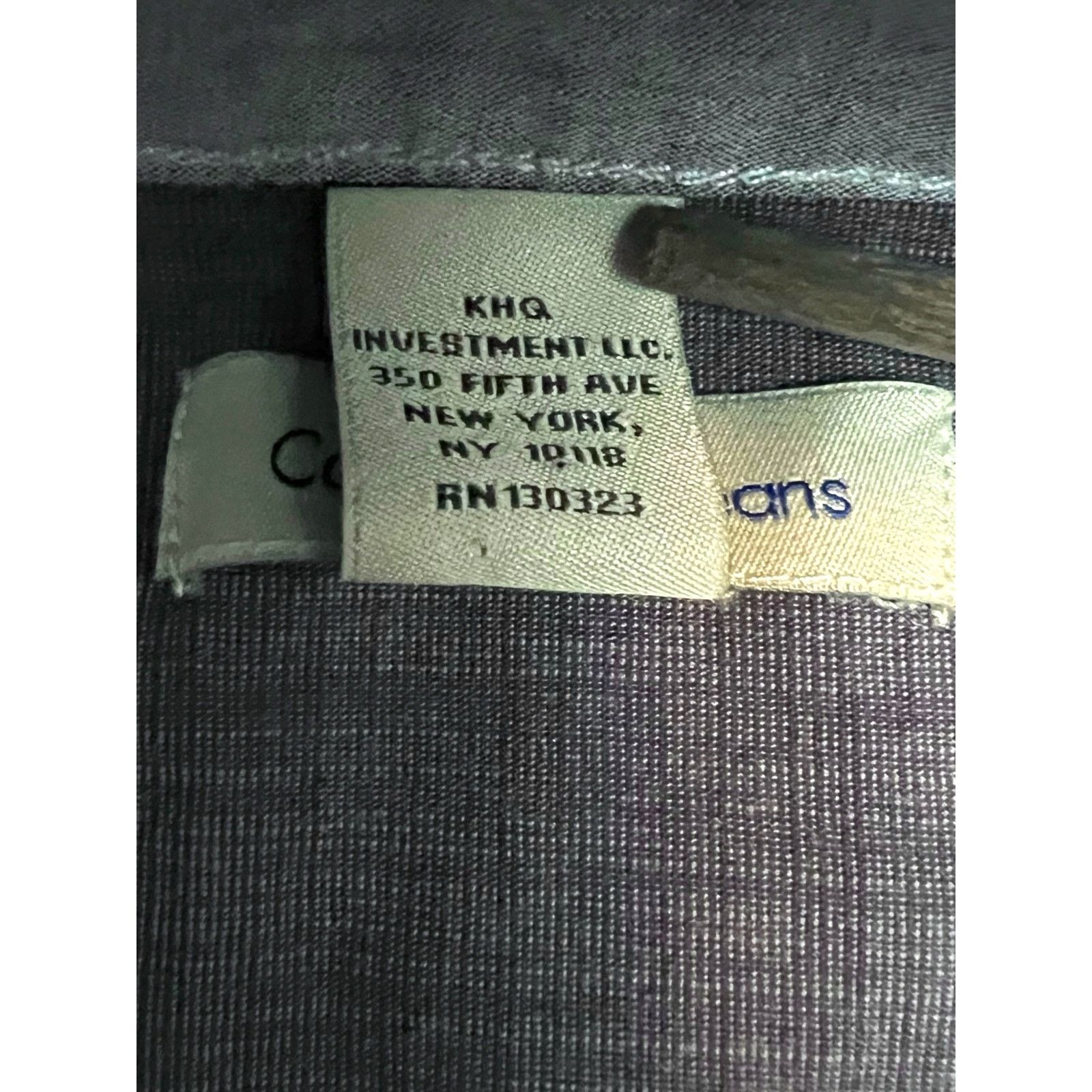 Calvin Klein Calvin Klein Jeans Men’s XL Long Sleeve Button-Up Shirt Gray Size US XL / EU 56 / 4 - 5 Thumbnail