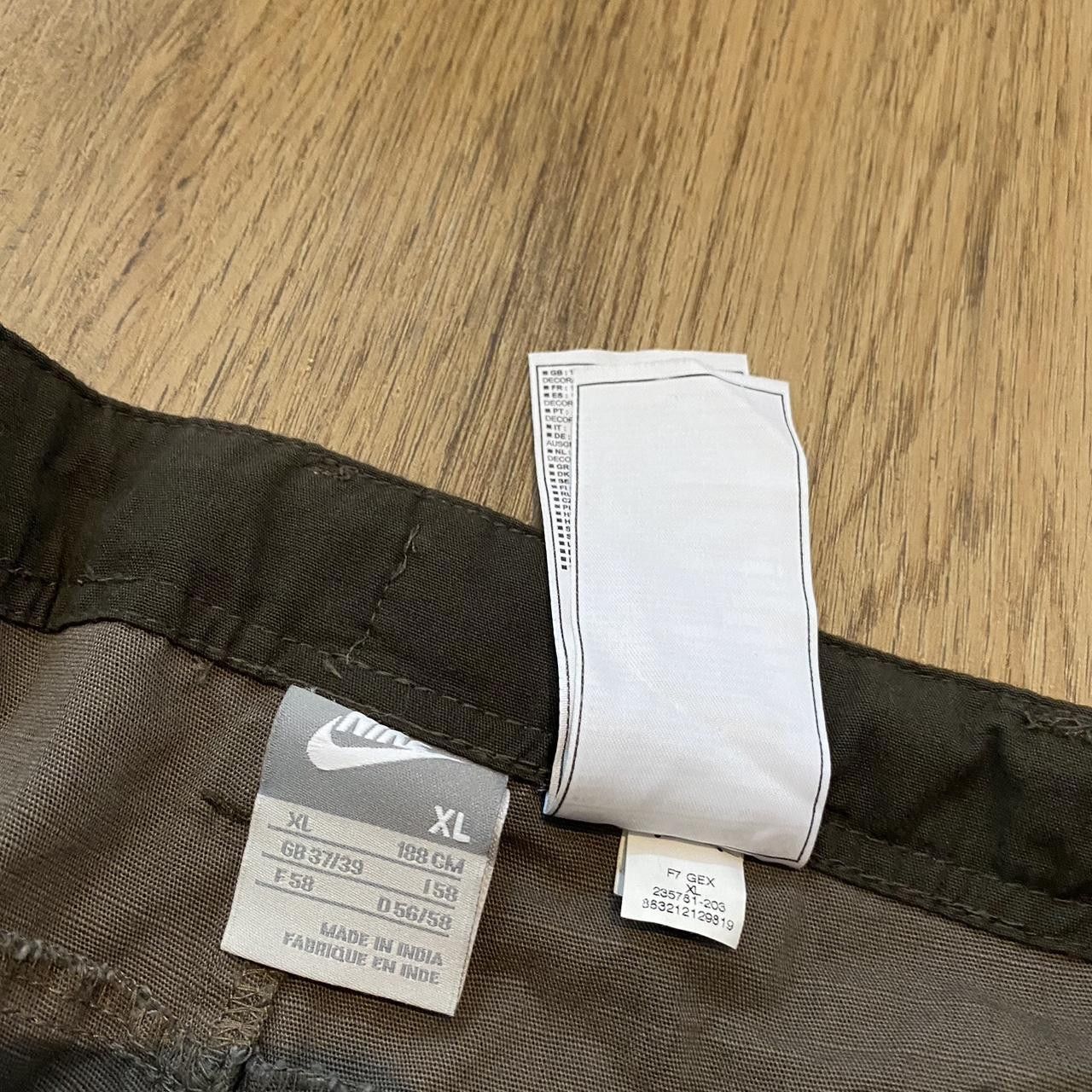 Nike Nike Khaki Green cargo shorts #skater Size US XL / EU 56 / 4 - 4 Thumbnail