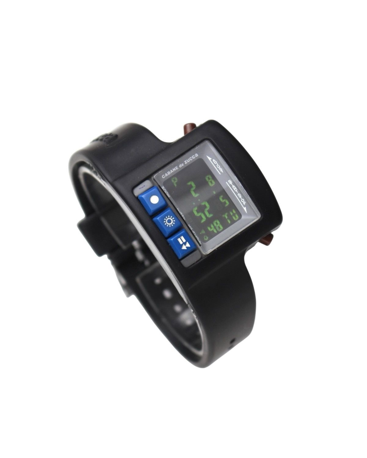 Issey Miyake × Seiko 1997 CABANE DE ZUCCA SEIKO LE CHOCOLAT DIGITAL WATCH Size ONE SIZE - 2 Thumbnail