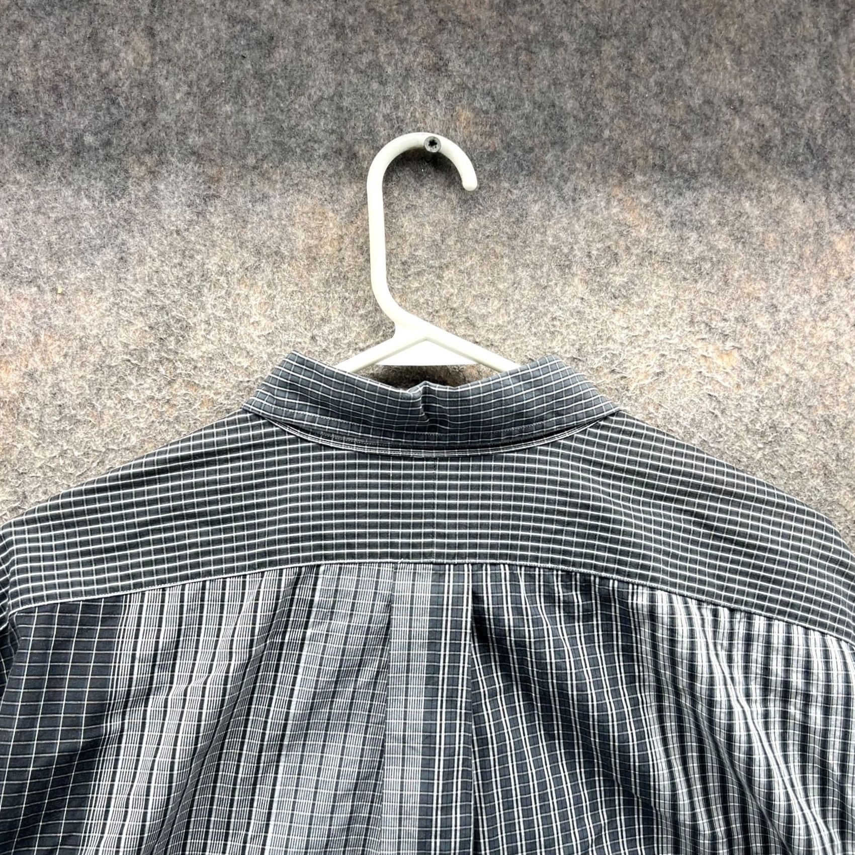 Polo Ralph Lauren VINTAGE Polo Ralph Lauren Shirt Mens 16 Gray Button-Down Striped 90s Classic Button-Up Size US L / EU 52-54 / 3 - 3 Thumbnail