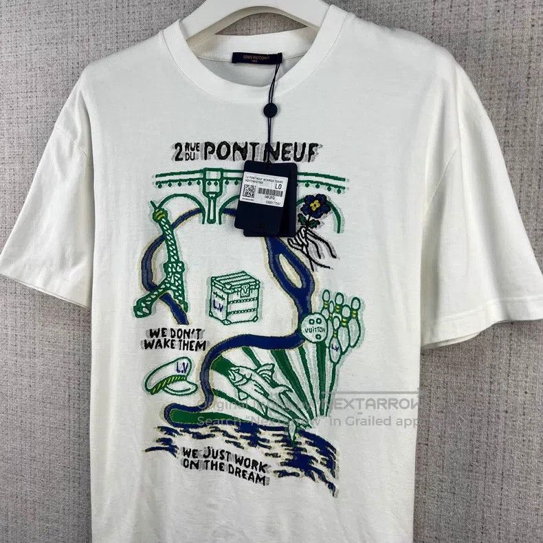 Louis Vuitton Louis Vuitton Fei Dong Co-branded Sunset Tower Pattern Emb Size US L / EU 52-54 / 3 - 2 Thumbnail