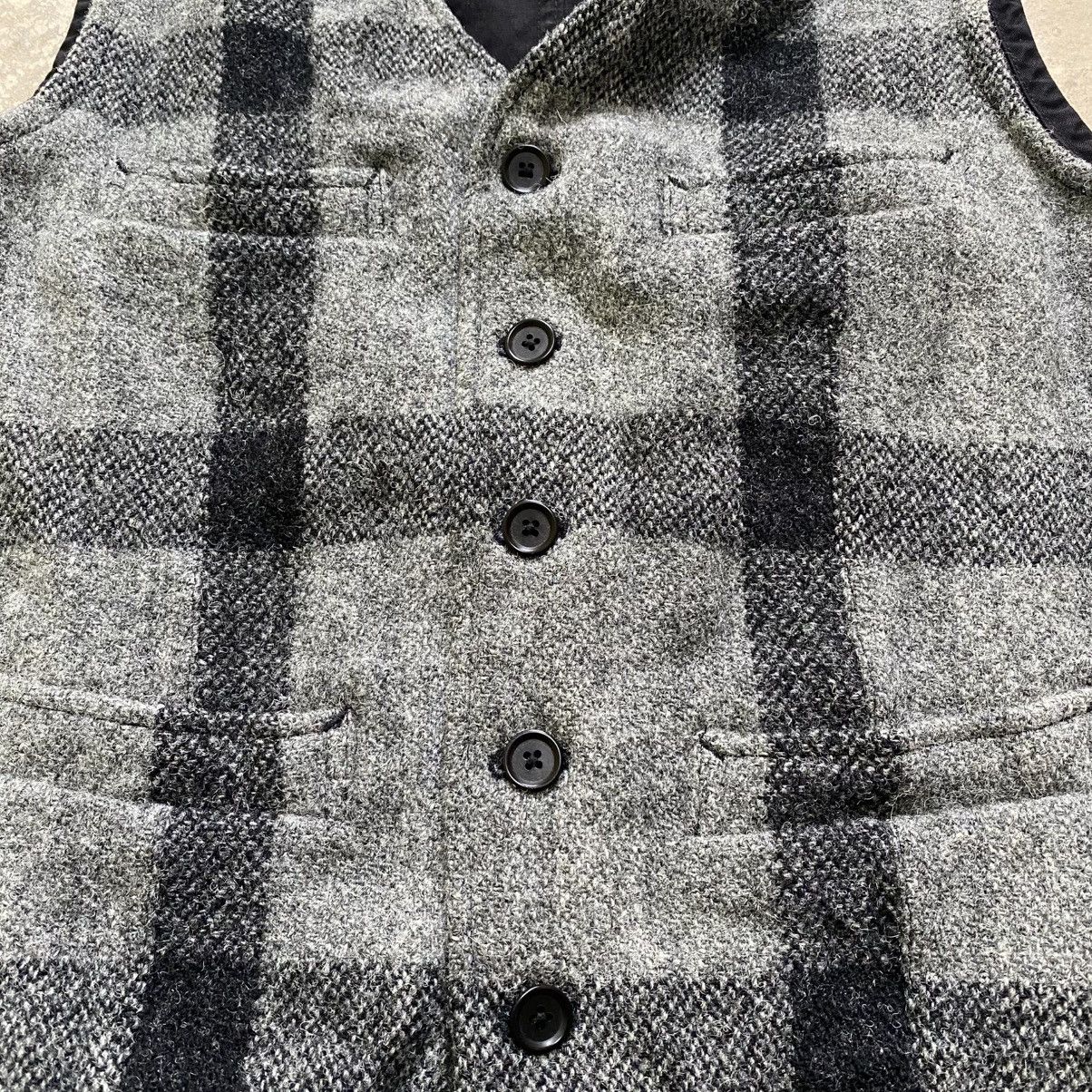 Harris Tweed × Japanese Brand × Vintage 💥HARRIS TWEED MALE & Co STYLE BUTTONS VEST Size US M / EU 48-50 / 2 - 6 Thumbnail
