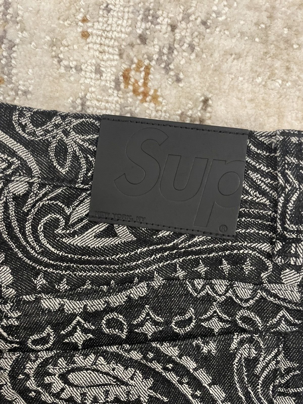 Supreme Supreme Bandana Jacquard Baggy Jean 36 Size US 36 / EU 52 - 3 Thumbnail
