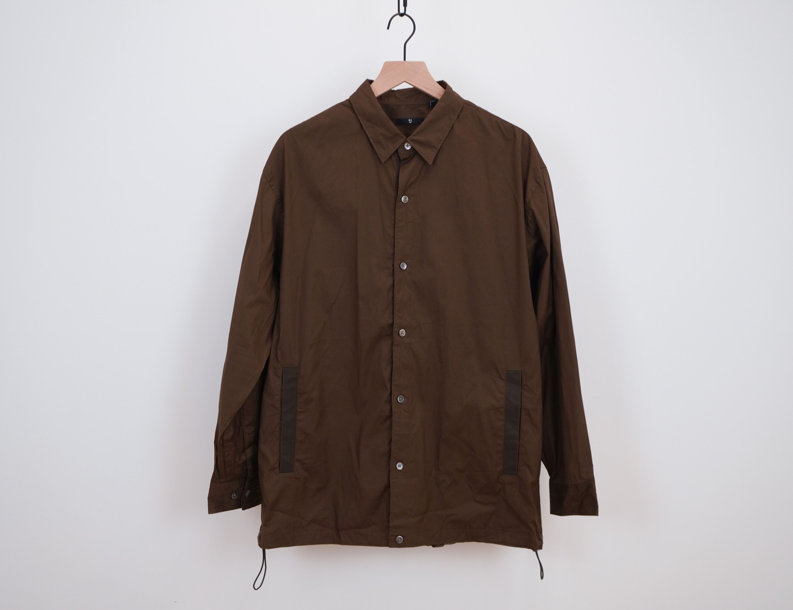 Jil Sander × Uniqlo Jil Sander x Uniqlo +J Green Shirt Jacket Size US L / EU 52-54 / 3 - 1 Thumbnail