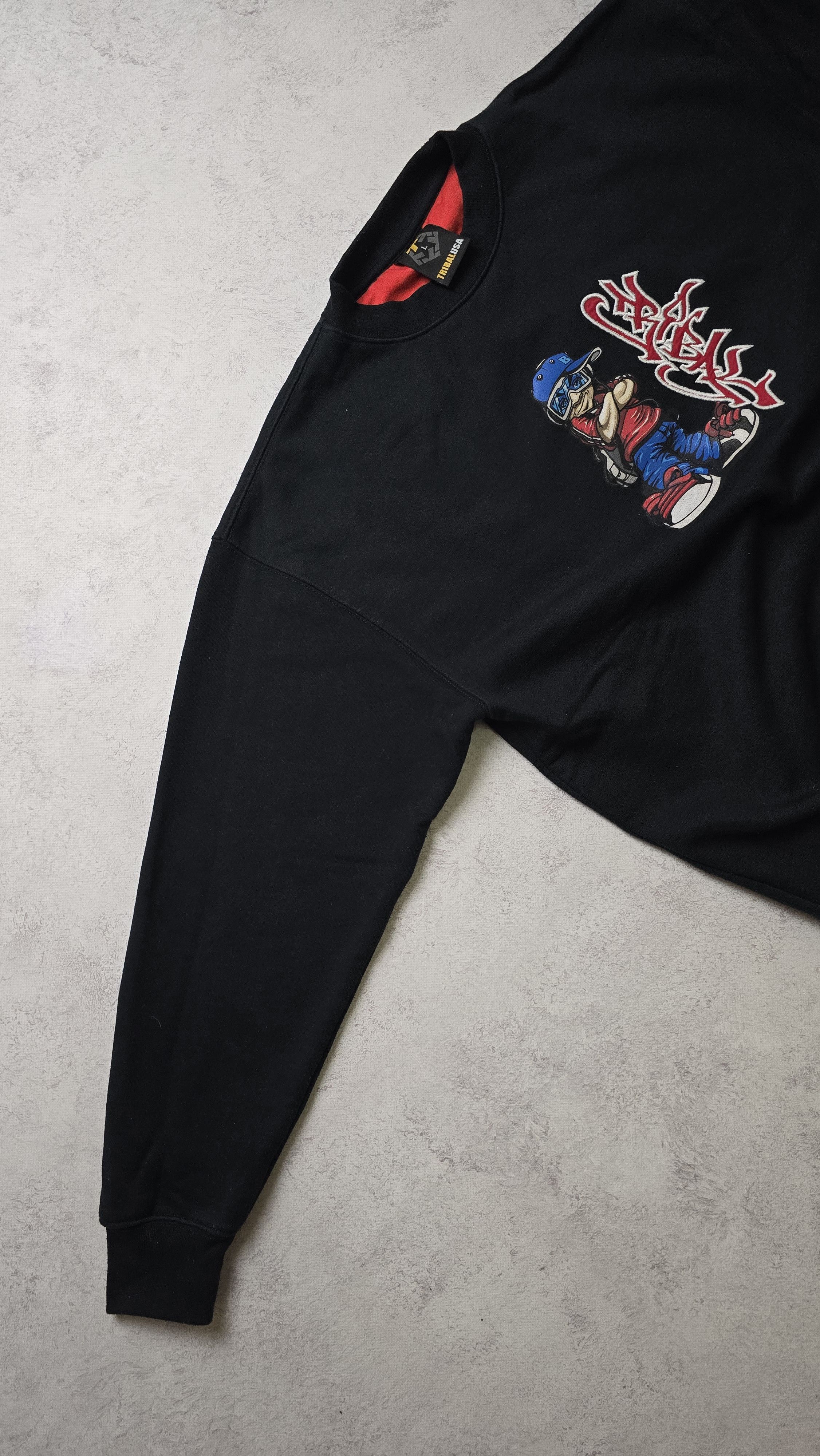 Tribal Streetwear Vintage Tribal Gear Sweatshirt 90s Y2K Hip Hop Graffiti Size US L / EU 52-54 / 3 - 6 Thumbnail