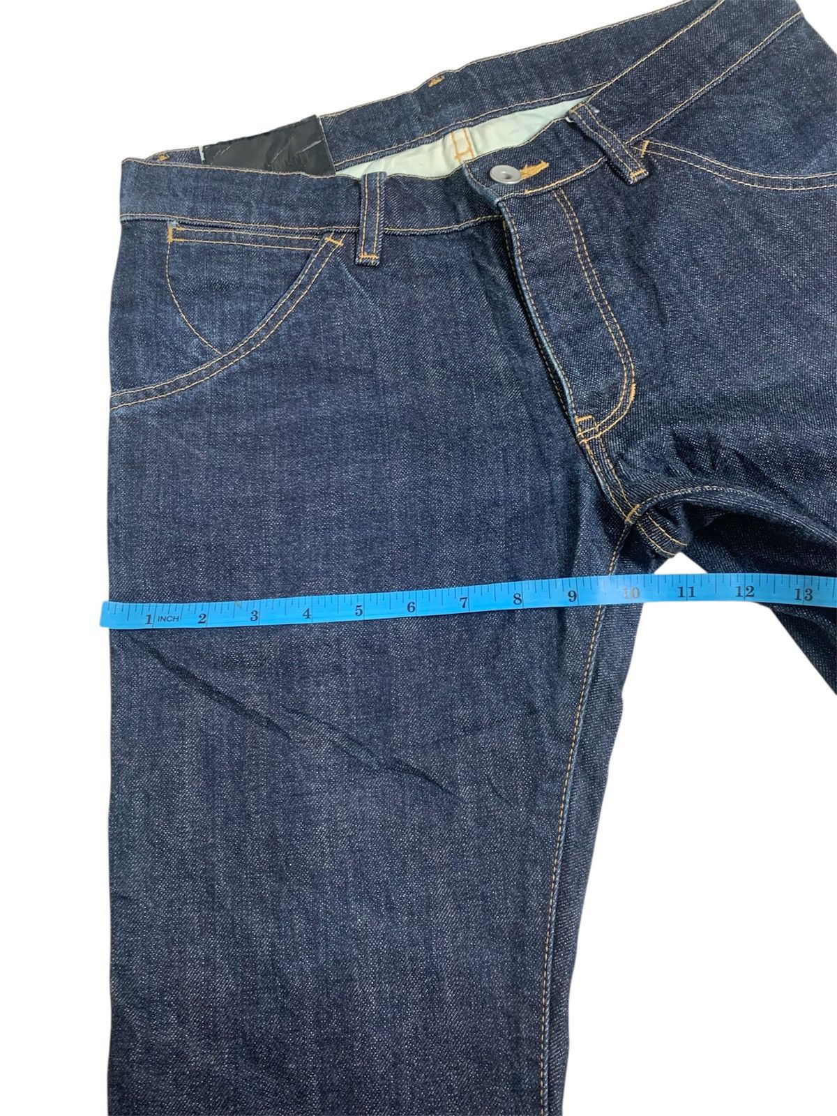Attachment ATTACHMENT Dark Indigo Slim Fit Denim Jeans Size US 30 / EU 46 - 7 Thumbnail