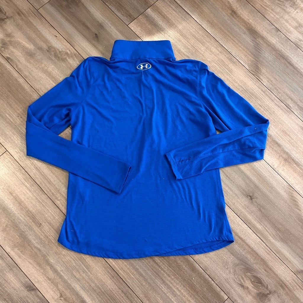 Under Armour Under Armour Blue Athletic Pullover Women Large Bin O-13 Size L / US 10 / IT 46 - 4 Thumbnail
