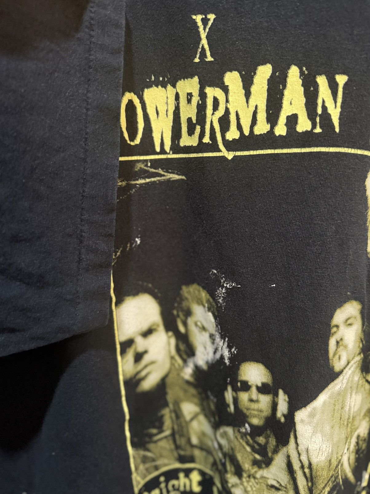 Band Tees Thrashed Vintage 90s Powerman 5000 PM5K American Rock Band T Size US XL / EU 56 / 4 - 7 Thumbnail