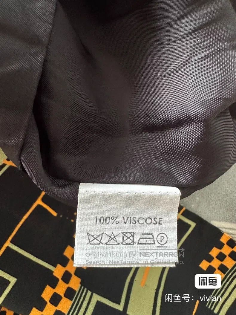 Dries Van Noten Dries Van Noten Silk Scarf Midi Skirt Size 37" - 5 Thumbnail