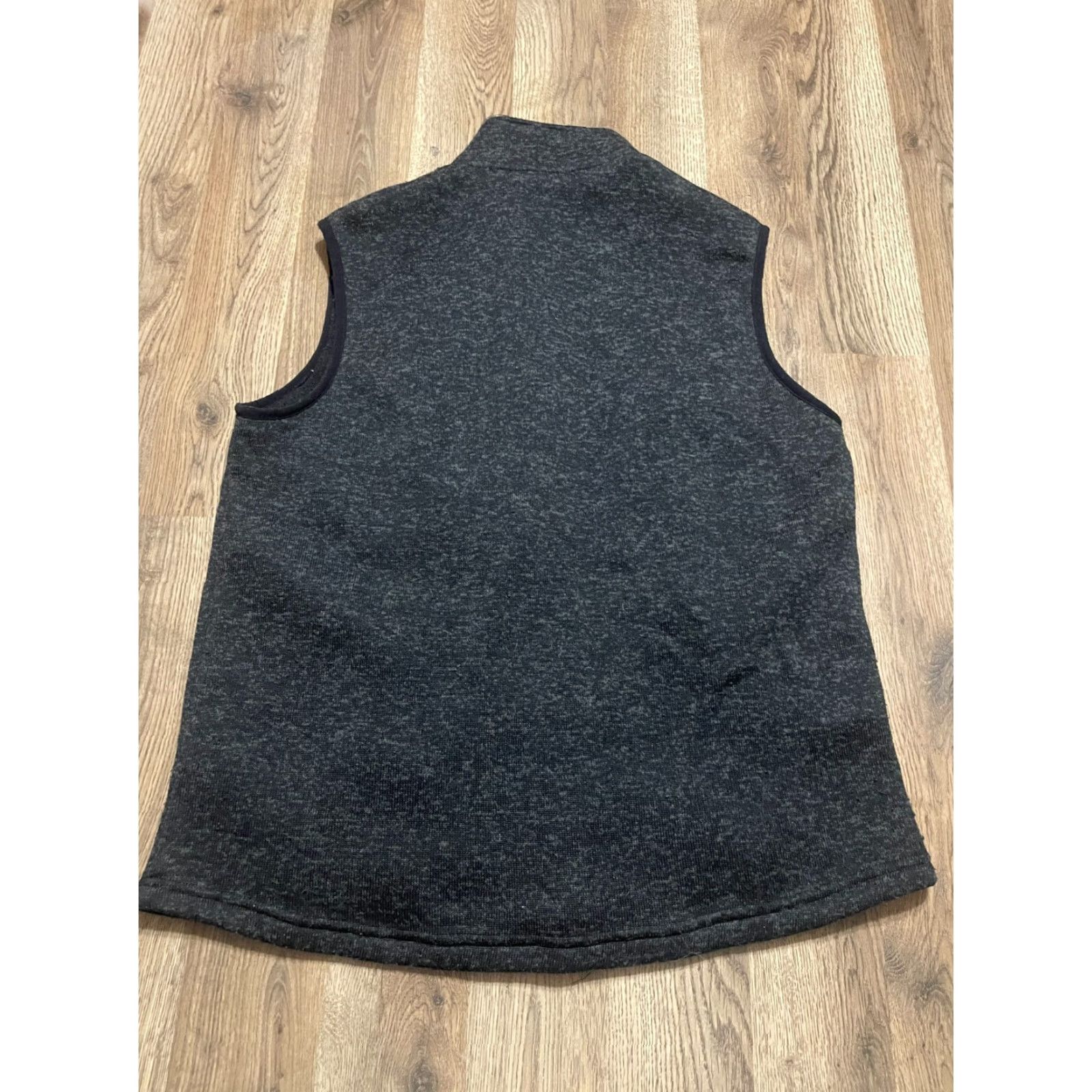 Cody James Cody James Sweater, Women's Size Large, Black, Zip Up, Sleeveless, Pockets, Vest, Zip Pockets, Casual, Regular, Fall/Spring/Summer, Women, L Size L / US 10 / IT 46 - 2 Thumbnail