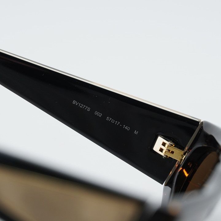 Bottega Veneta Bottega Veneta BV1277S 002 Sunglasses Havana Cat Eye Frame Size ONE SIZE - 7 Thumbnail