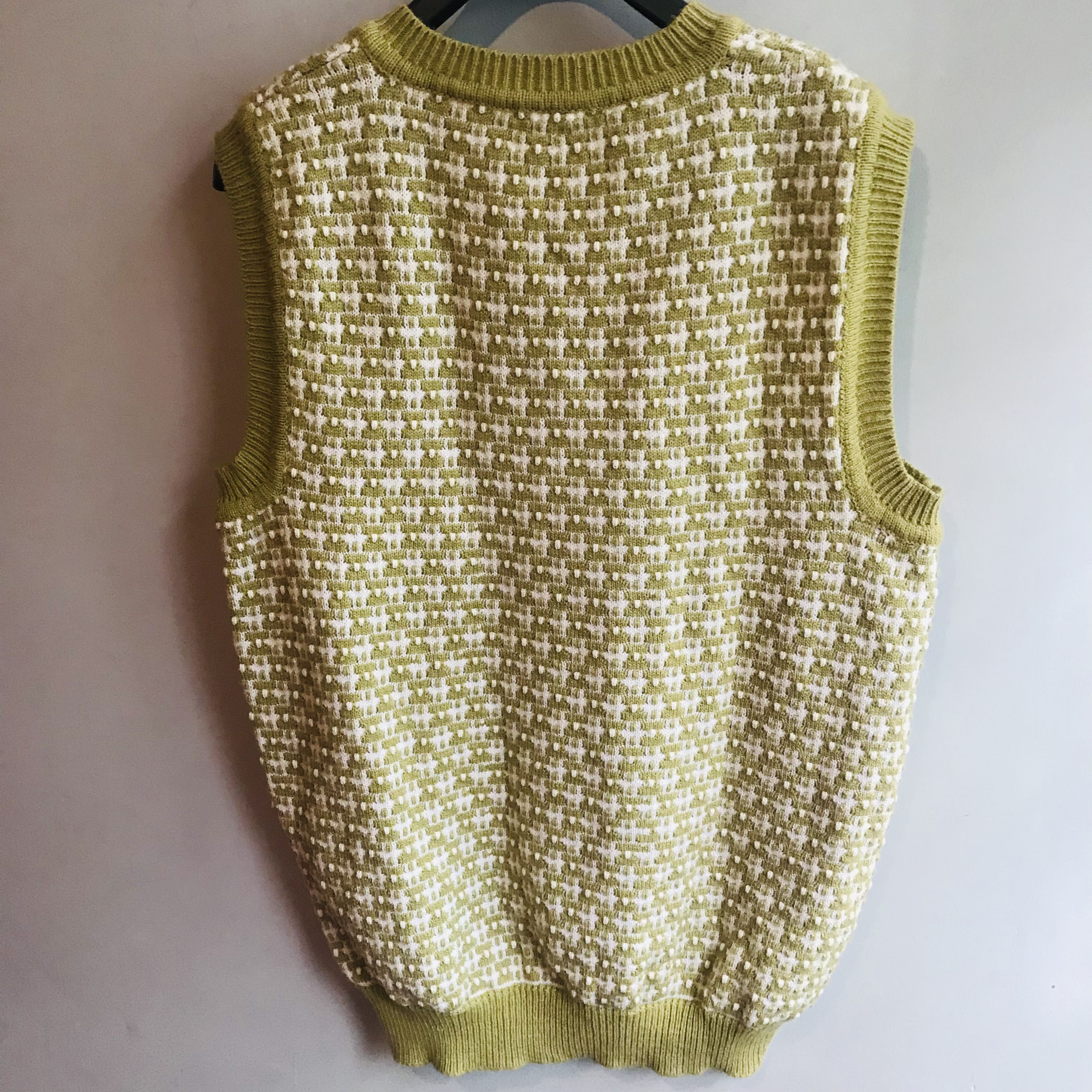 Vintage Vintage Hand Knitted Sweater Vest Size US M / EU 48-50 / 2 - 5 Thumbnail