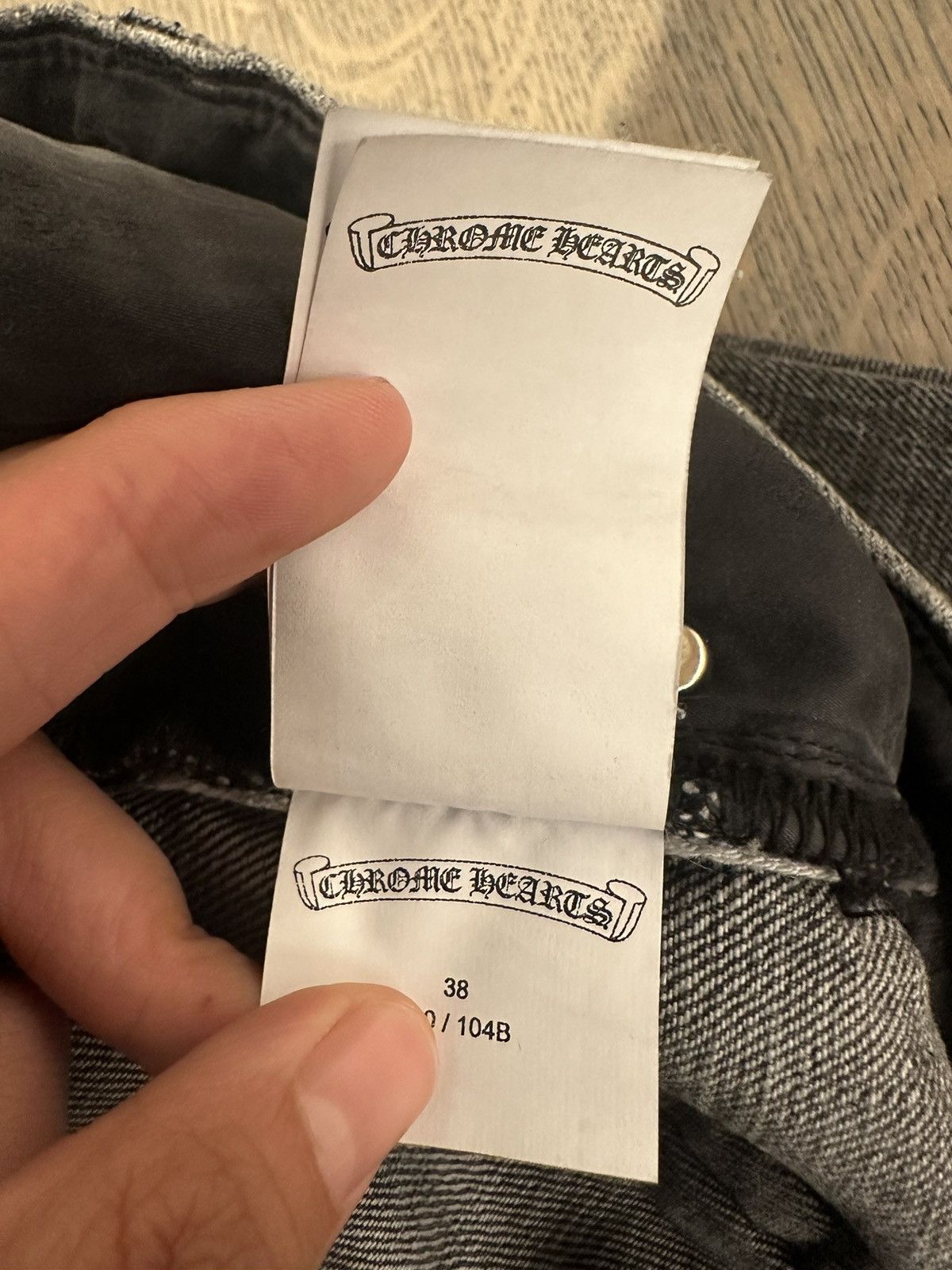 Chrome Hearts 🔥Chrome Hearts Grey Jeans with Patches🔥 Size US 38 / EU 54 - 15 Thumbnail