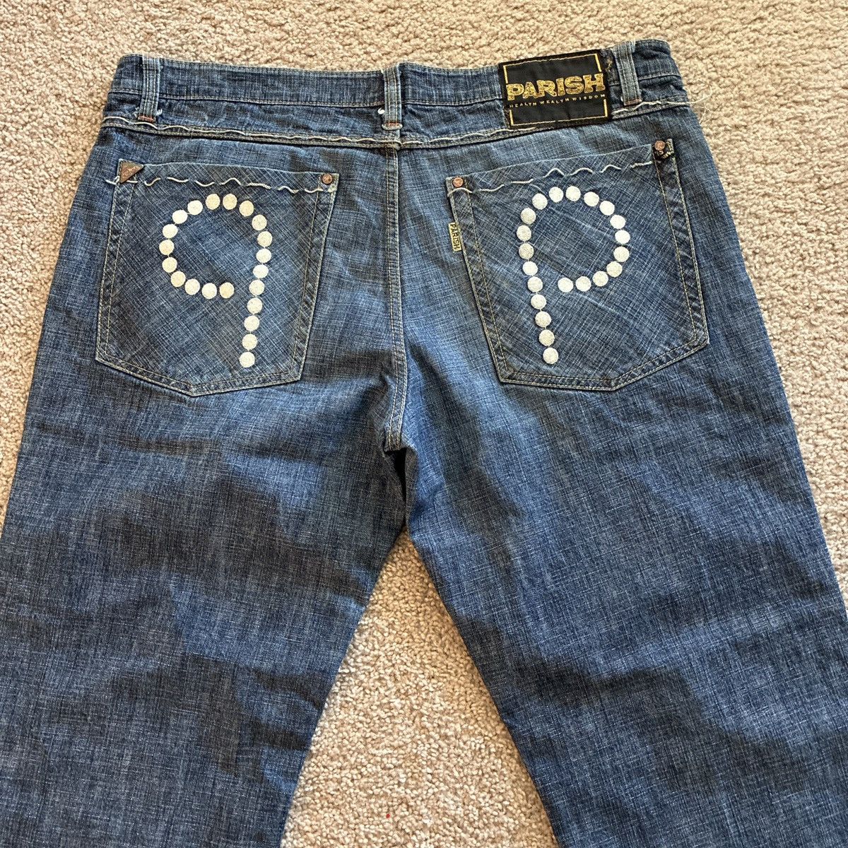 Parish Nation Parish Nation Embroidered Logo Jeans Size US 42 / EU 58 - 2 Thumbnail
