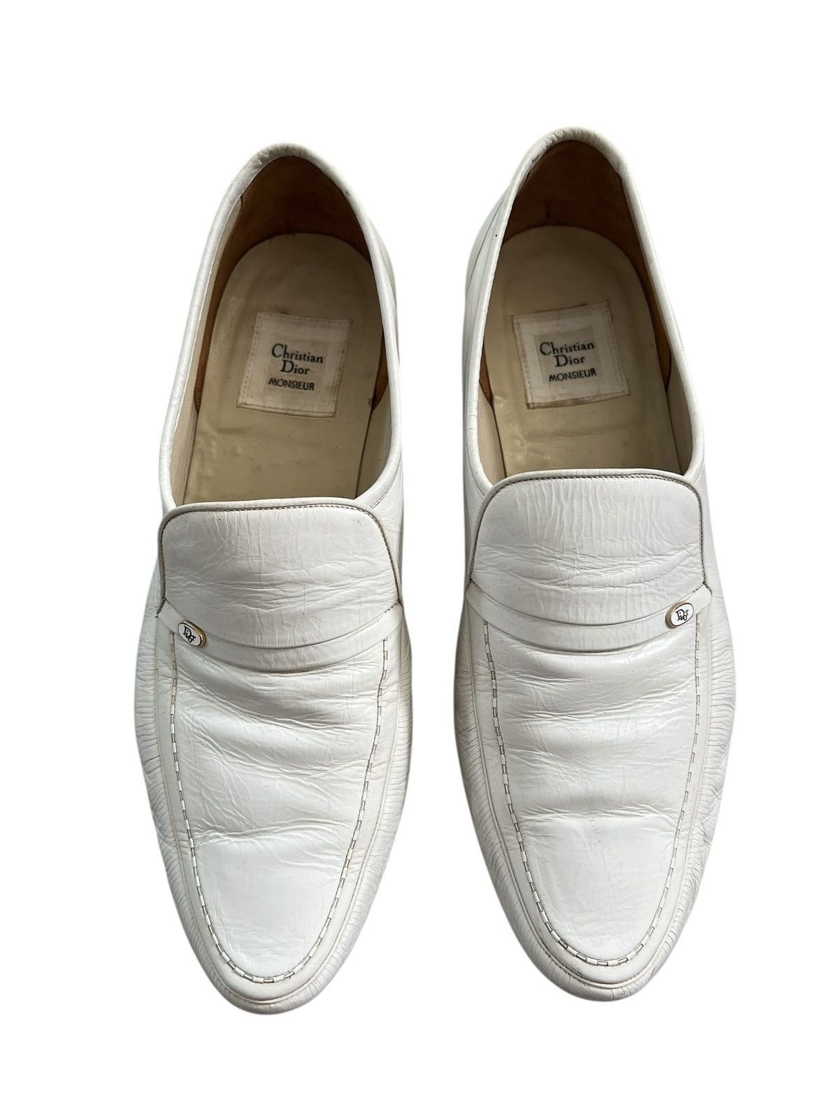 Christian Dior Monsieur 1980s Christian Dior Monsieur Leather Loafers Size US 8 / EU 41 - 6 Thumbnail