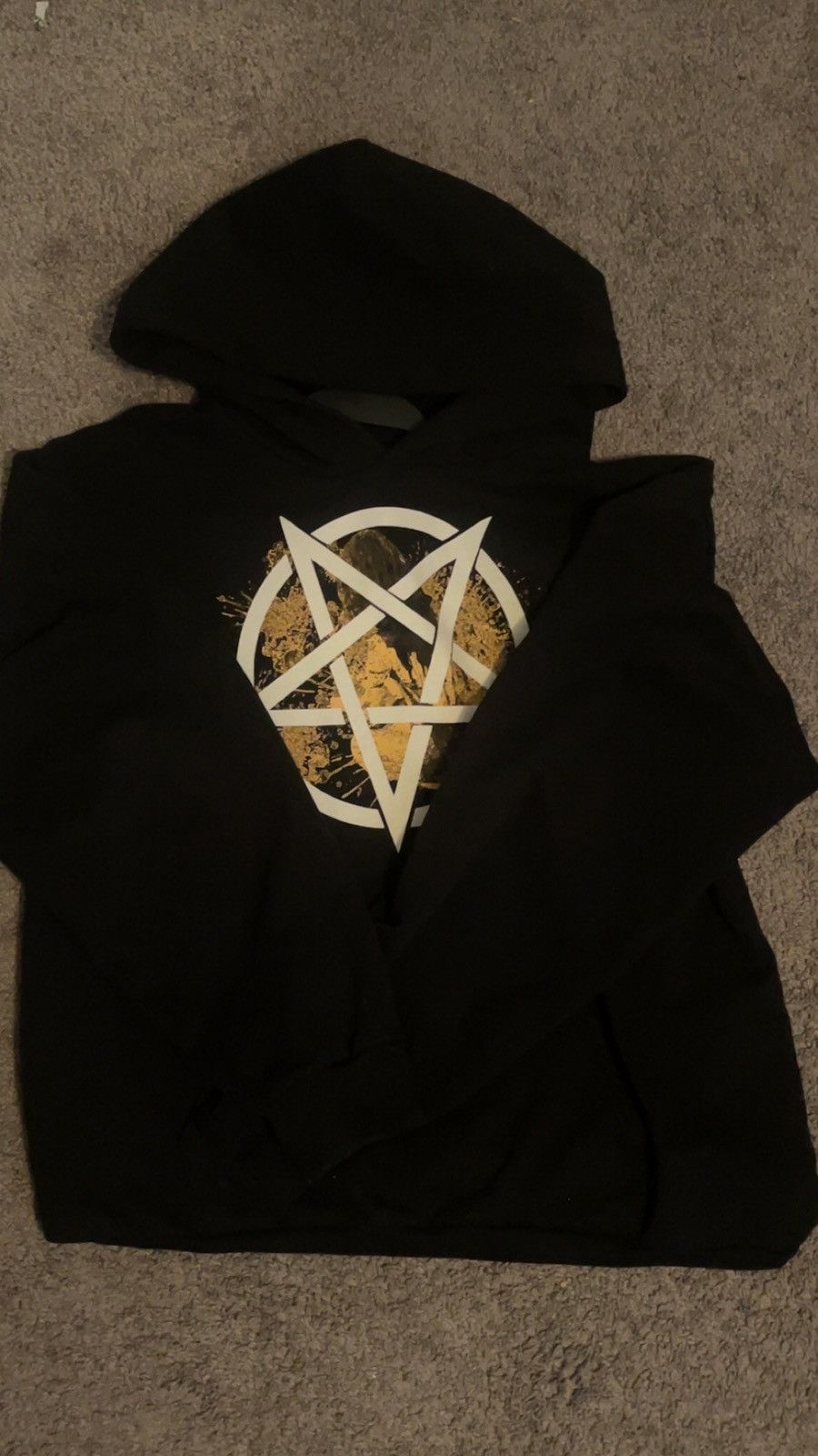 Destroy Lonely forever 24 tour pentagram hoodie