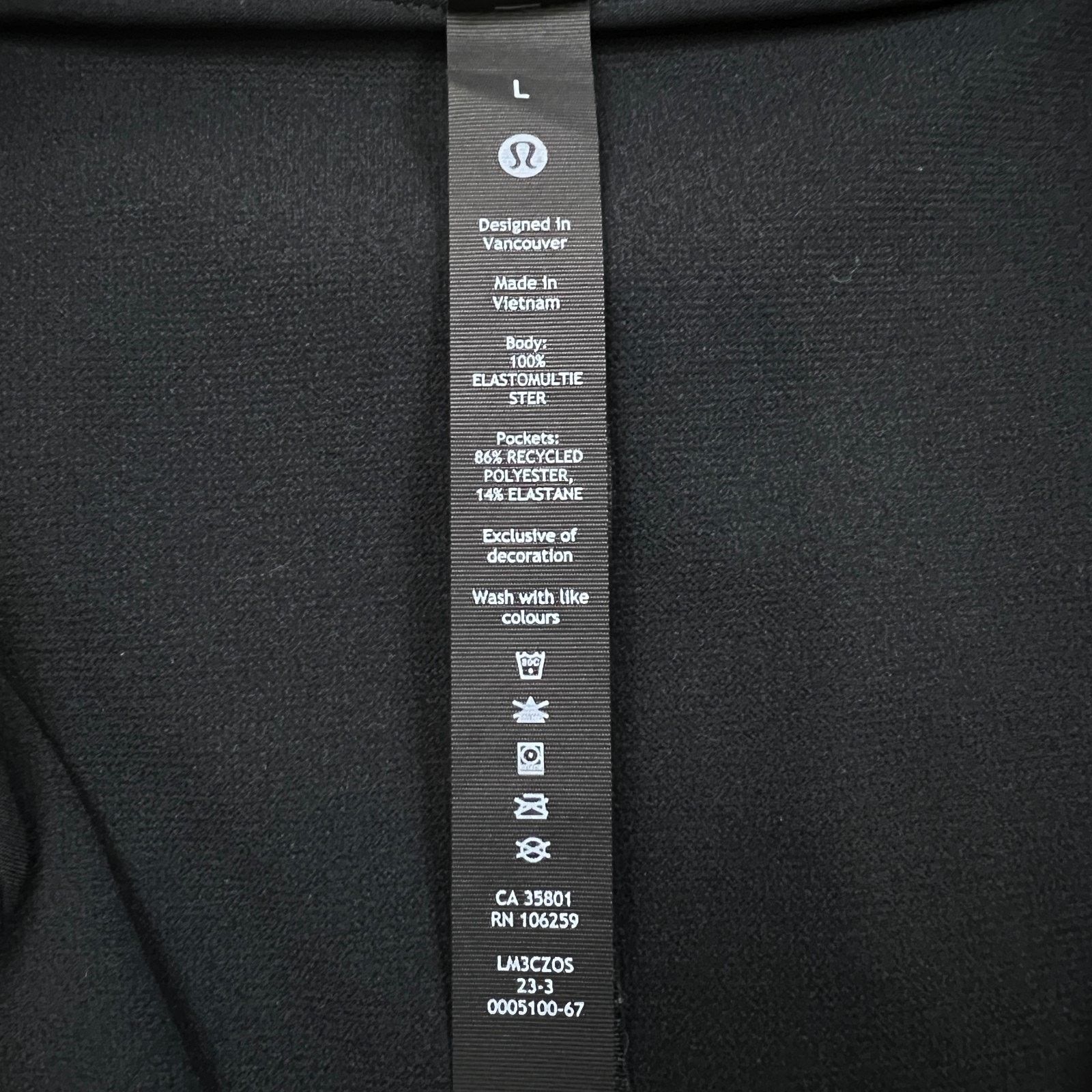 Lululemon Lululemon Sojourn Jacket Full Zip Outdoor Tracksuit Top Size US L / EU 52-54 / 3 - 7 Thumbnail