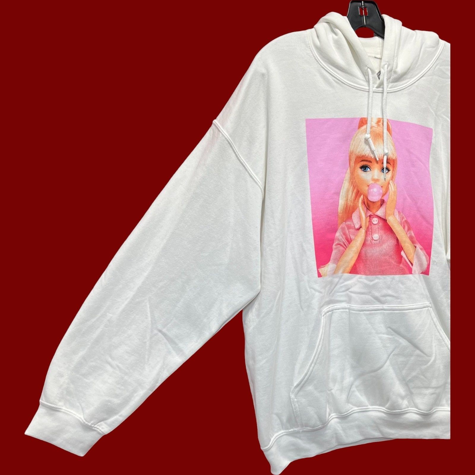 Other Mattel - Barbie - Women's Long Sleeve Hooded Sweatshirt - Wh Size XL / US 12-14 / IT 48-50 - 14 Thumbnail