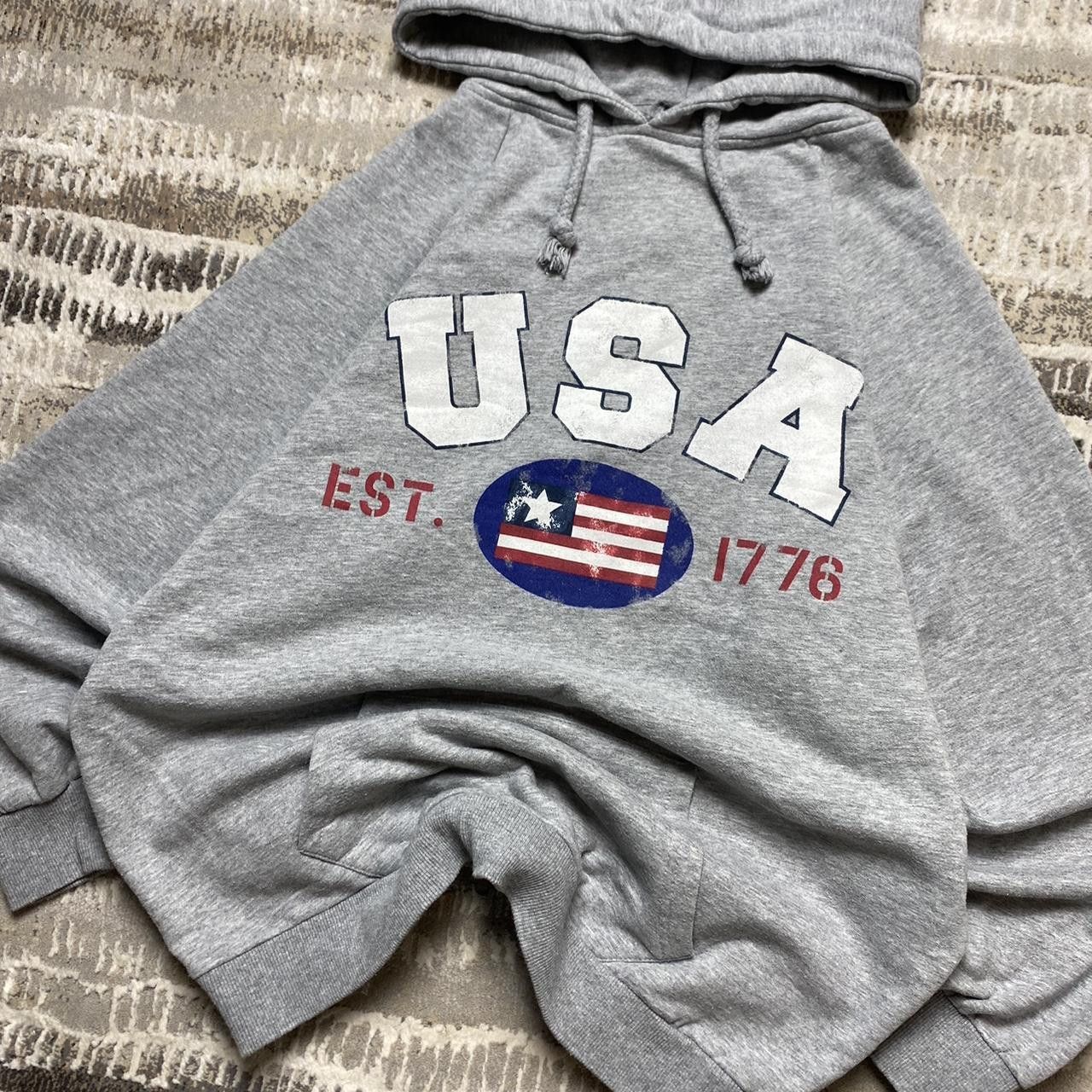 Japanese Brand 90s USA University Hoodie Grey L Size US L / EU 52-54 / 3 - 2 Thumbnail