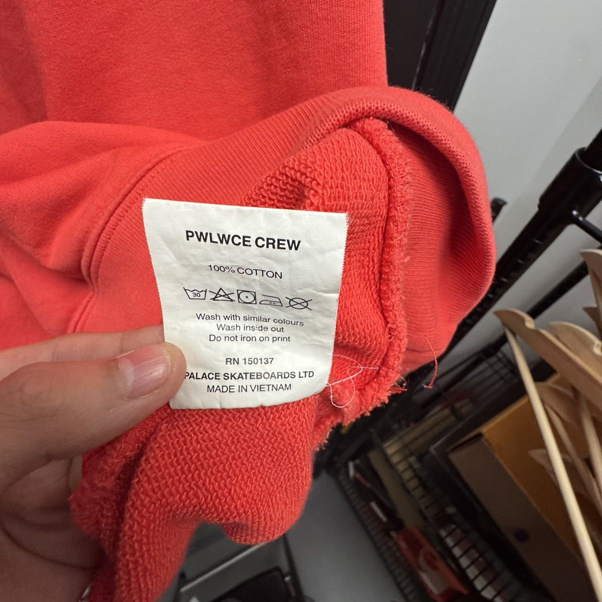 Palace Palace Pwlwce Crew Red Size US XL / EU 56 / 4 - 5 Thumbnail